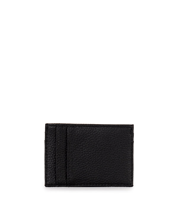Matt & Nat Max Grain Kartenetui Schwarz 5 Fächer