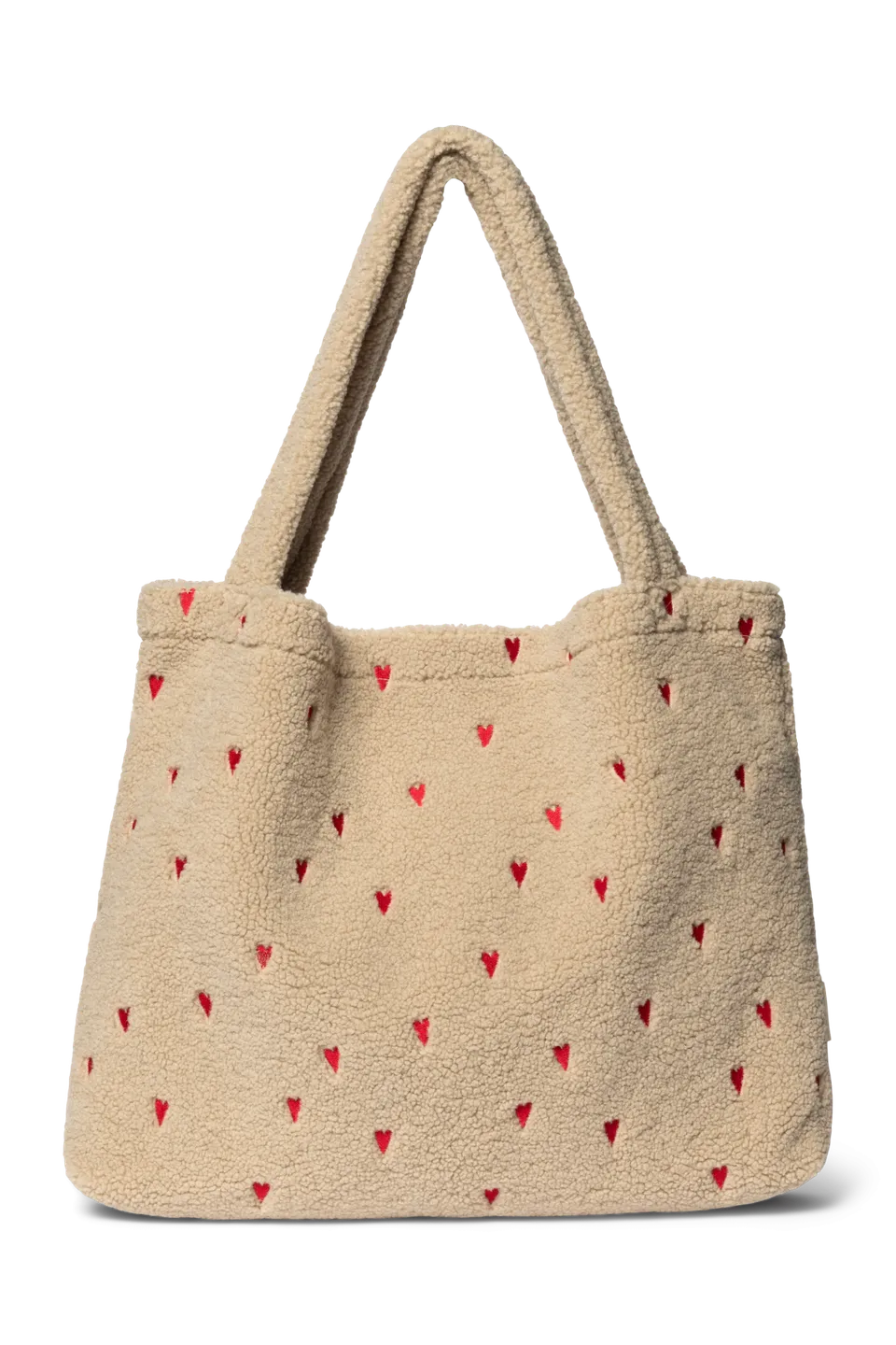 Studio Noos Teddy Mom Bag Wickeltasche Ecru Hearts