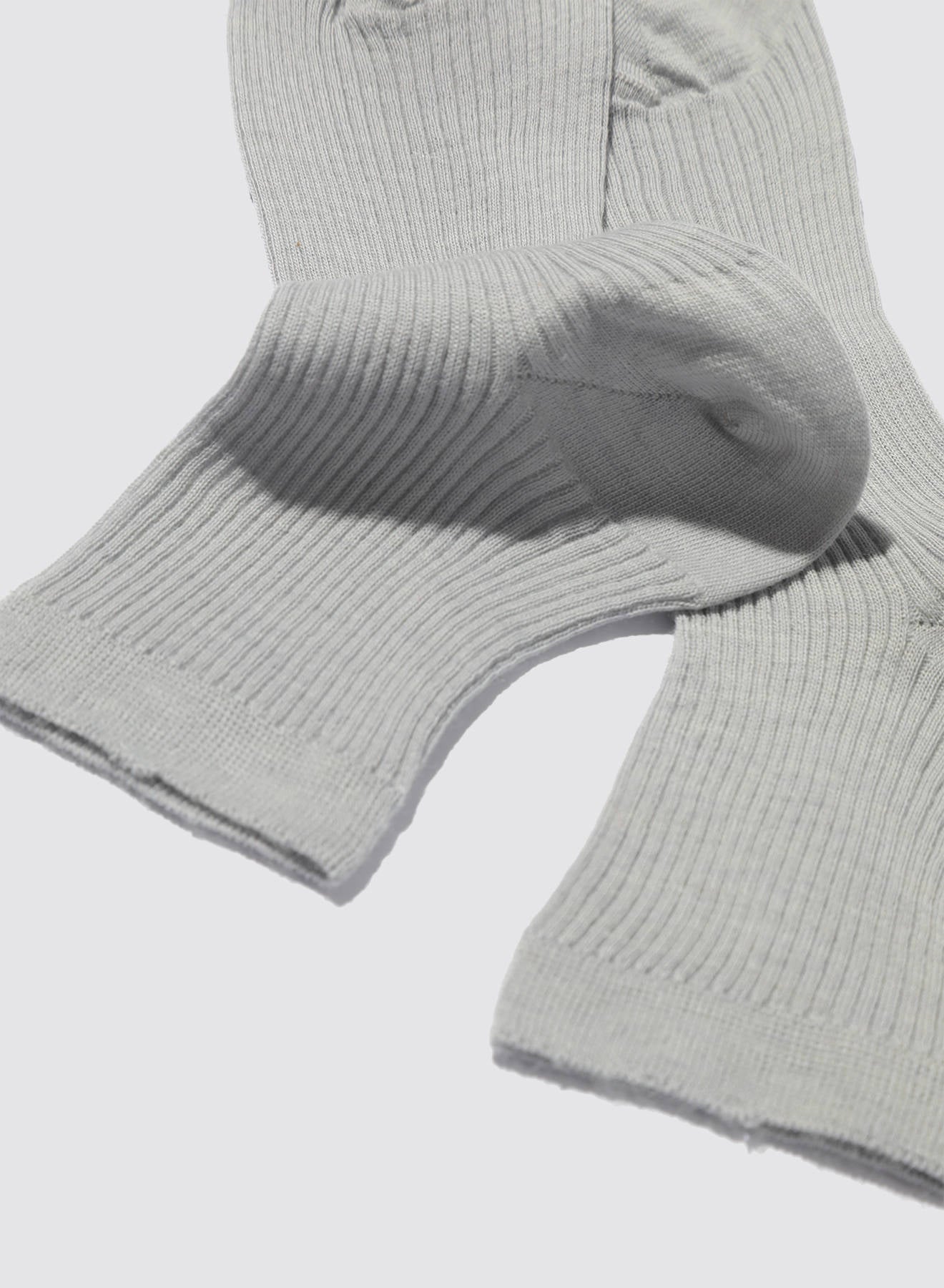 Maria la Rosa WS001UN2198 Socken Hellgrau Wolle
