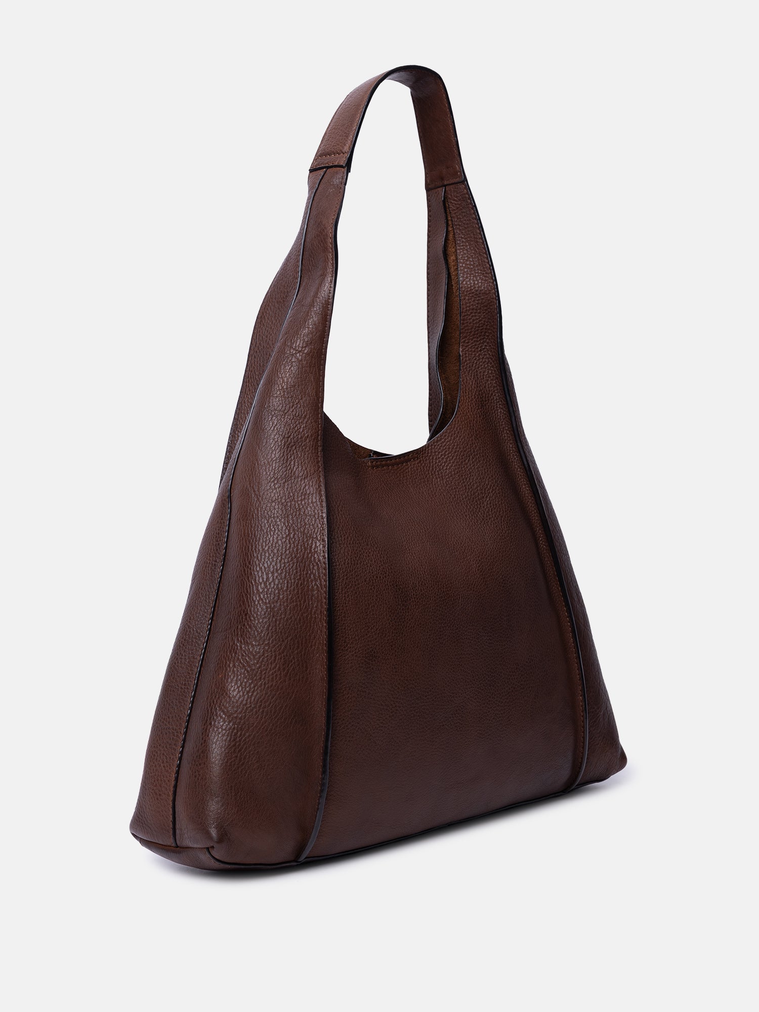 RE:DESIGNED Siv Small Schultertasche Braun Rindsleder
