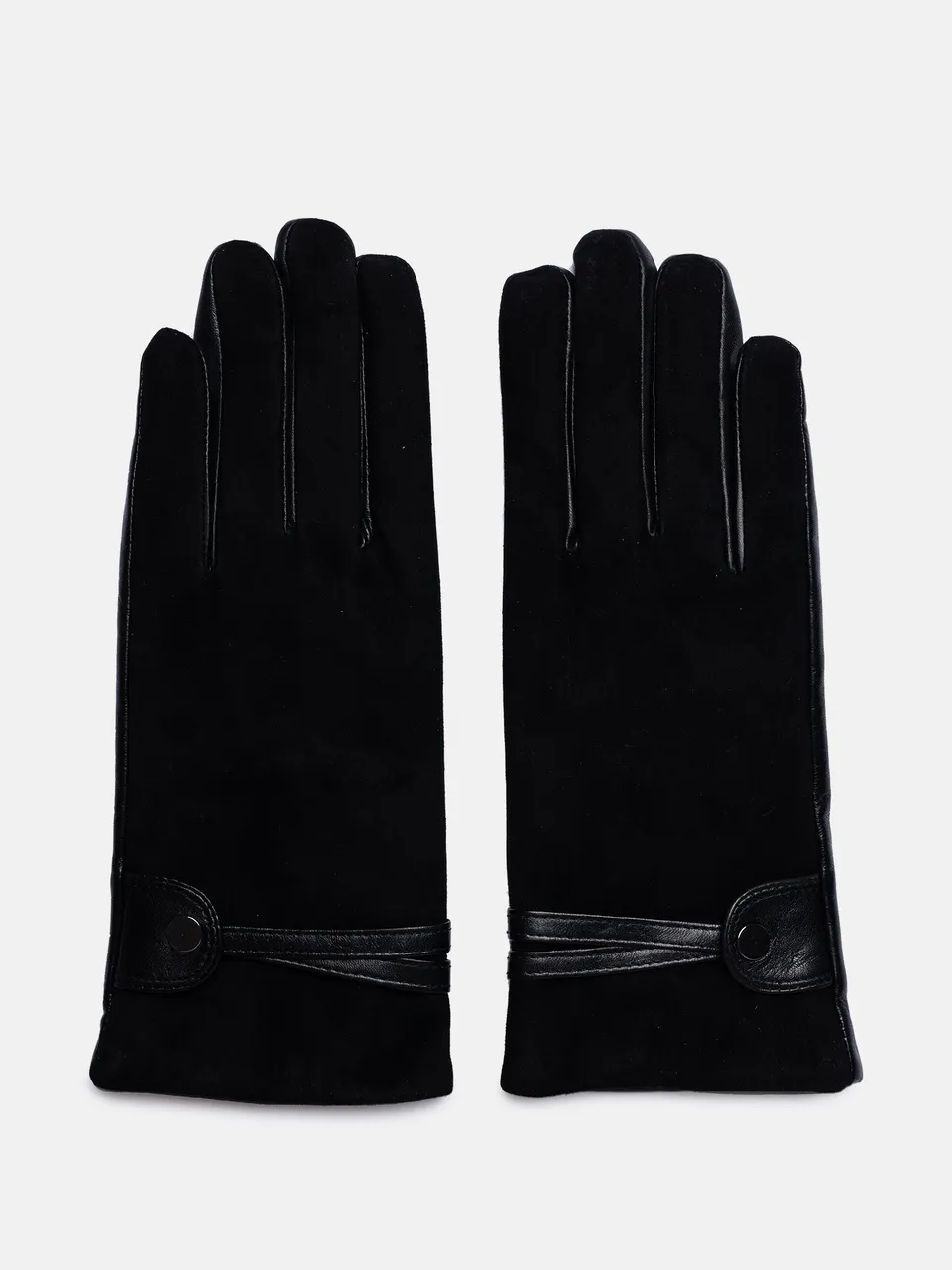 RE:DESIGNED Lina Handschuhe Black Vollleder Touch