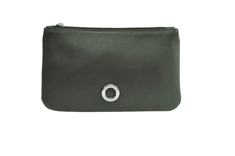 Lamarthe Rive RIV103 Lederpochette Khaki Vollleder