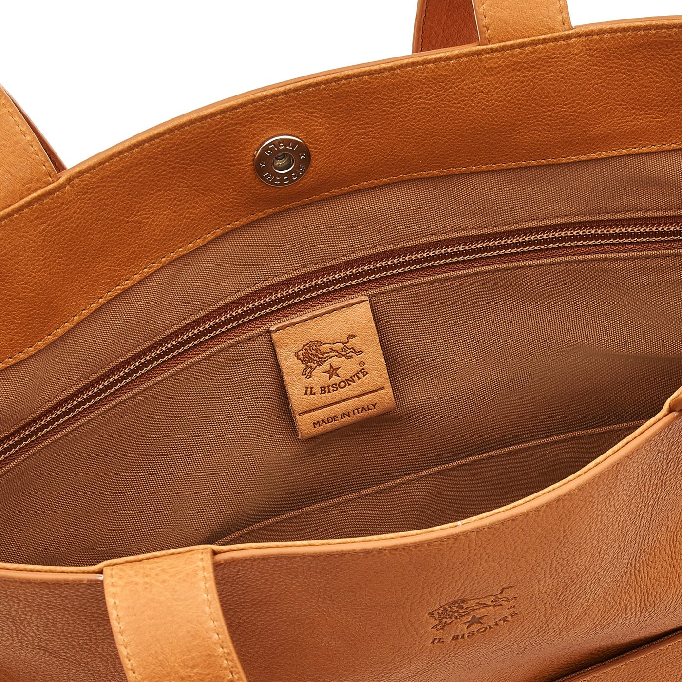 Il Bisonte Oriuolo Shopper natur Vollleder Herren
