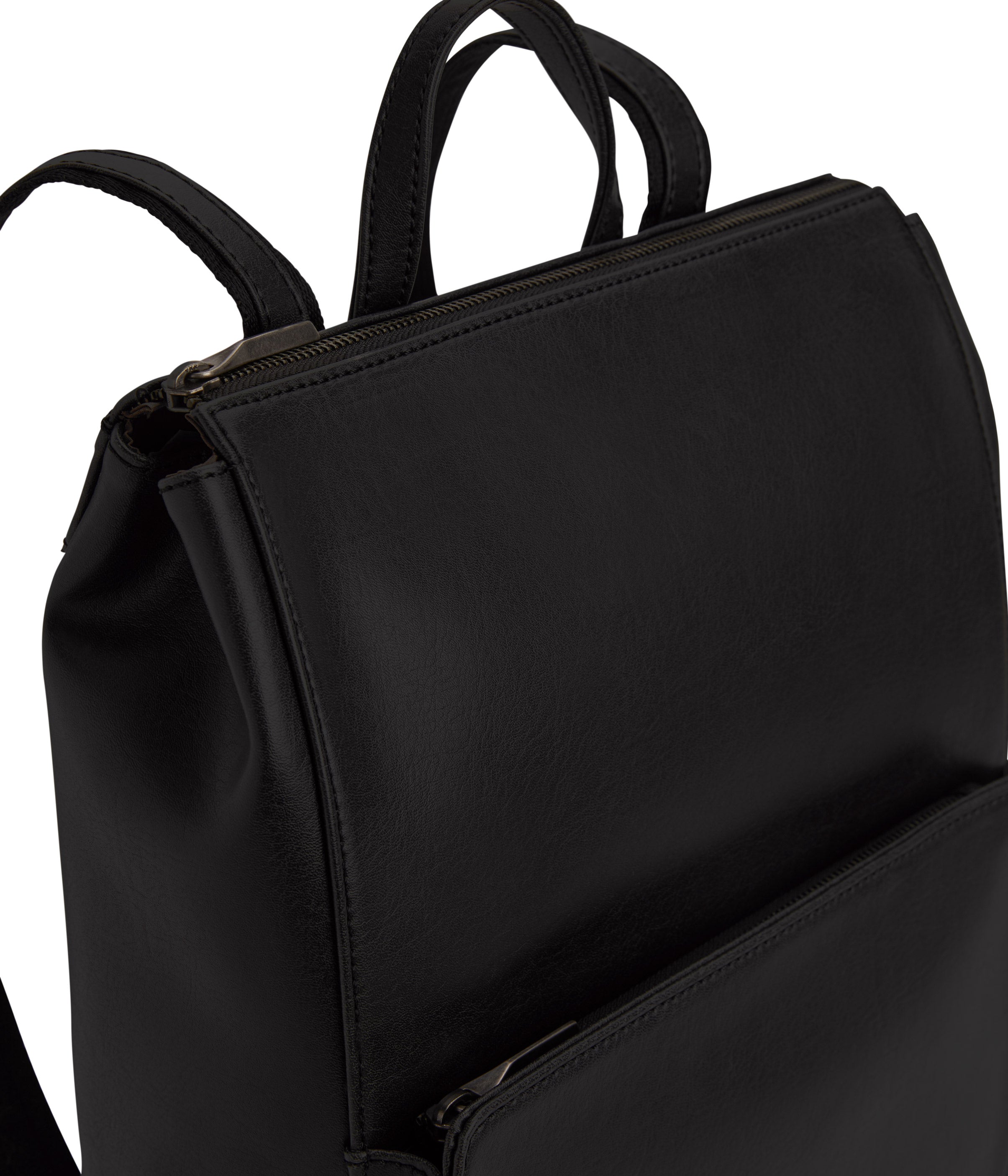 Matt & Nat Eve Vintage Rucksack schwarz vegan 13 Zoll