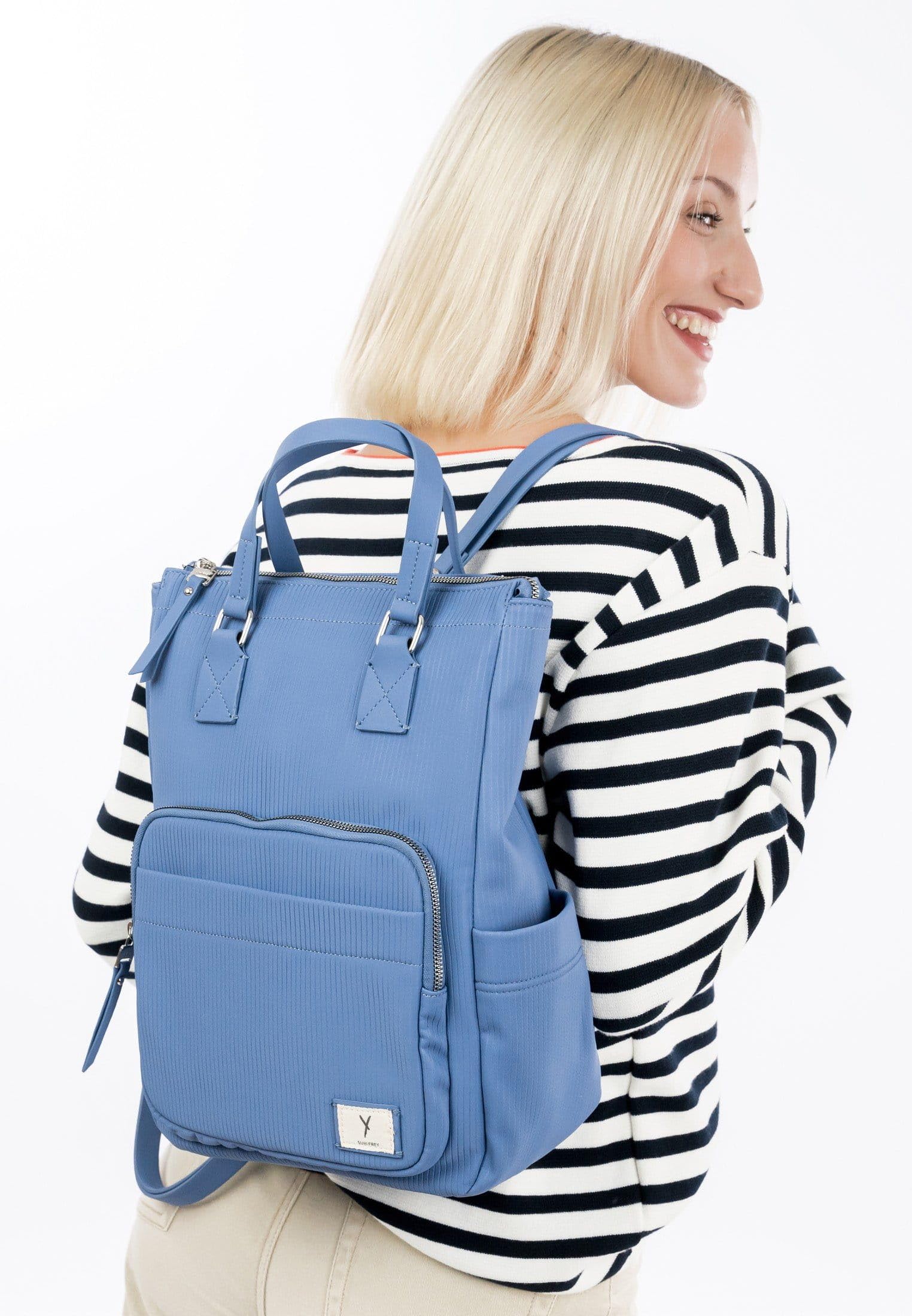 SURI FREY Ricky City Backpack M Rucksack Denim Alltag