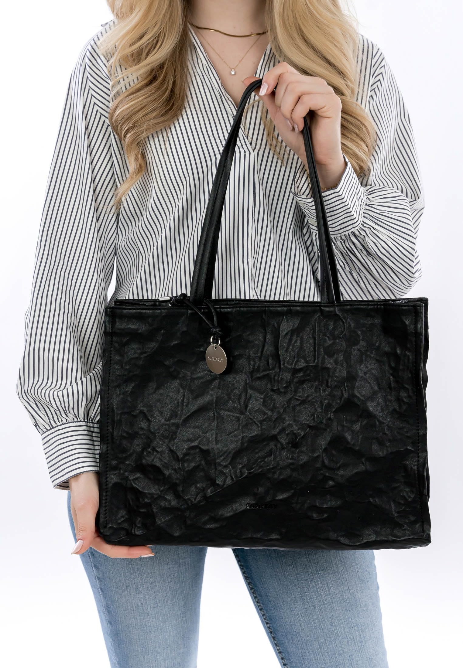 SURI FREY Haley Cityshopper M Handtasche Schwarz