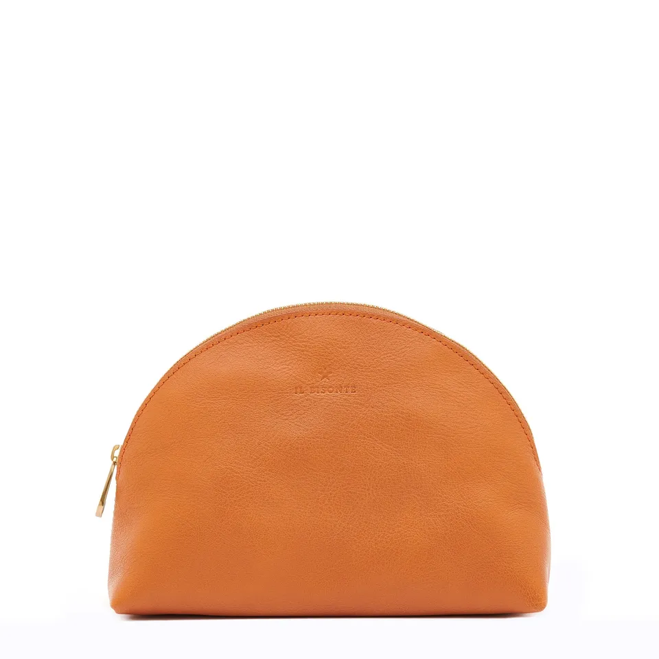Il Bisonte Bigallo Pouch caramello Vollleder
