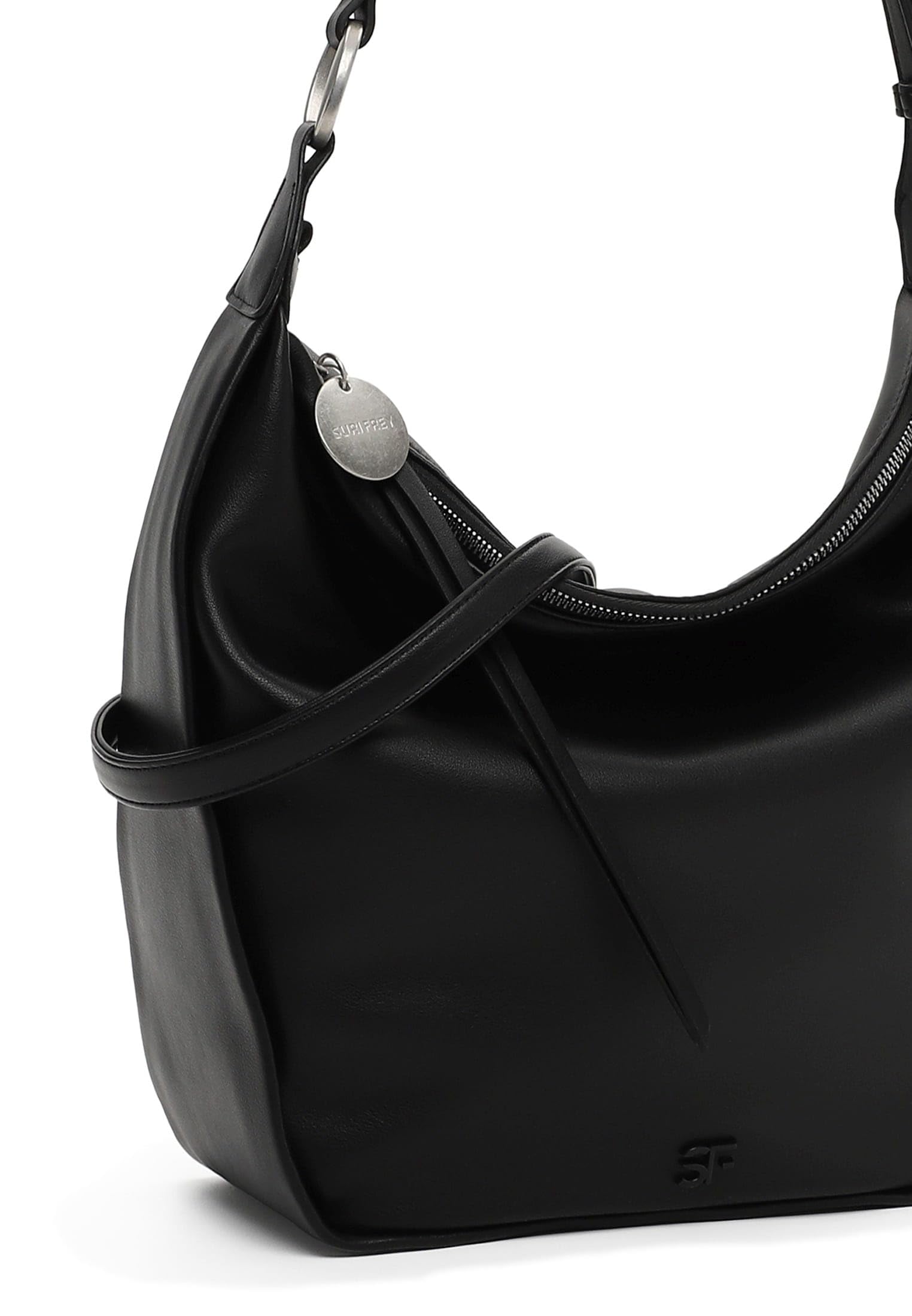 SURI FREY Glory Lory 14822 Beutel Uni Schwarz