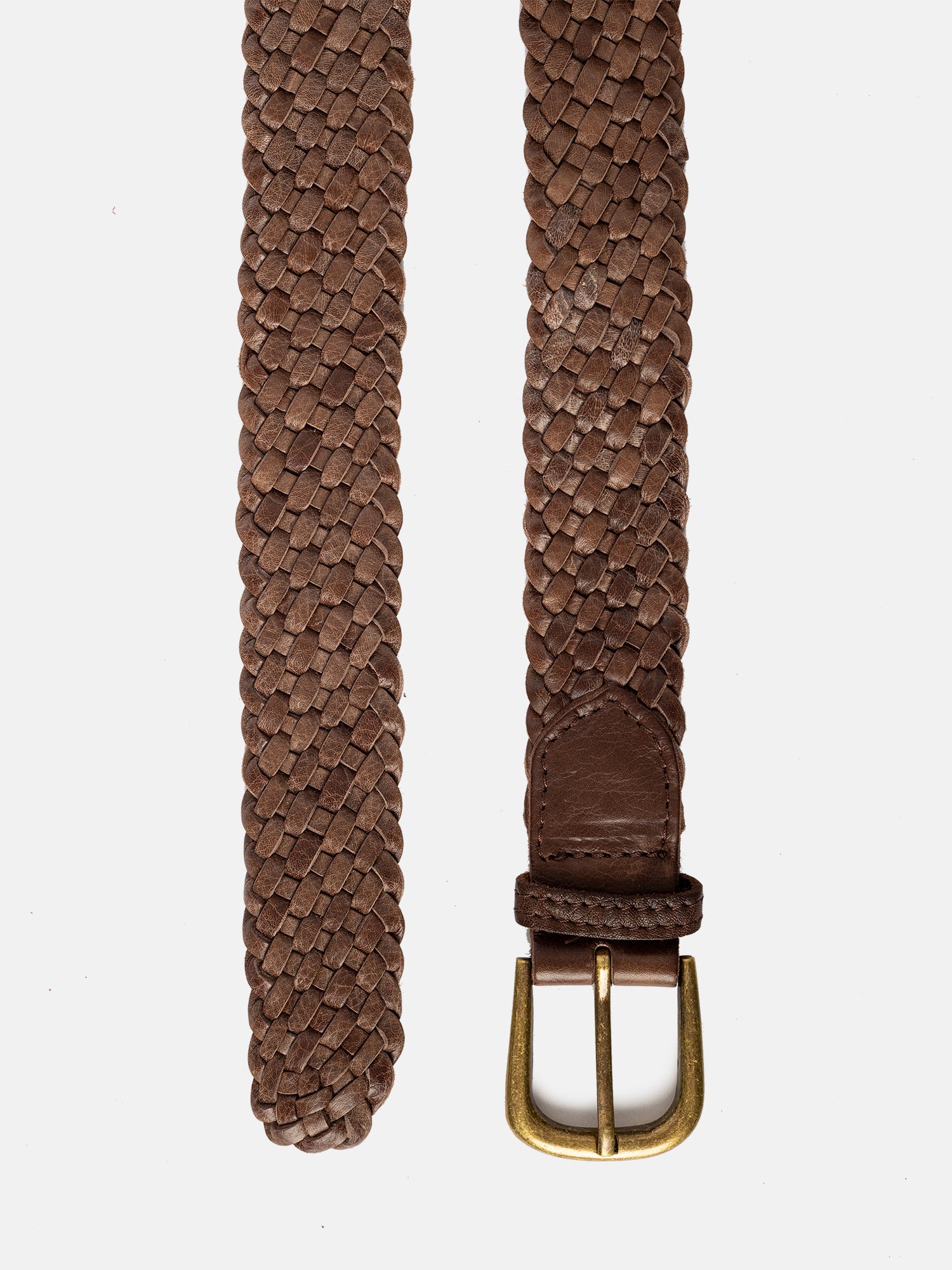 RE:DESIGNED Harper Gürtel Woodsmoke 90 cm Leder