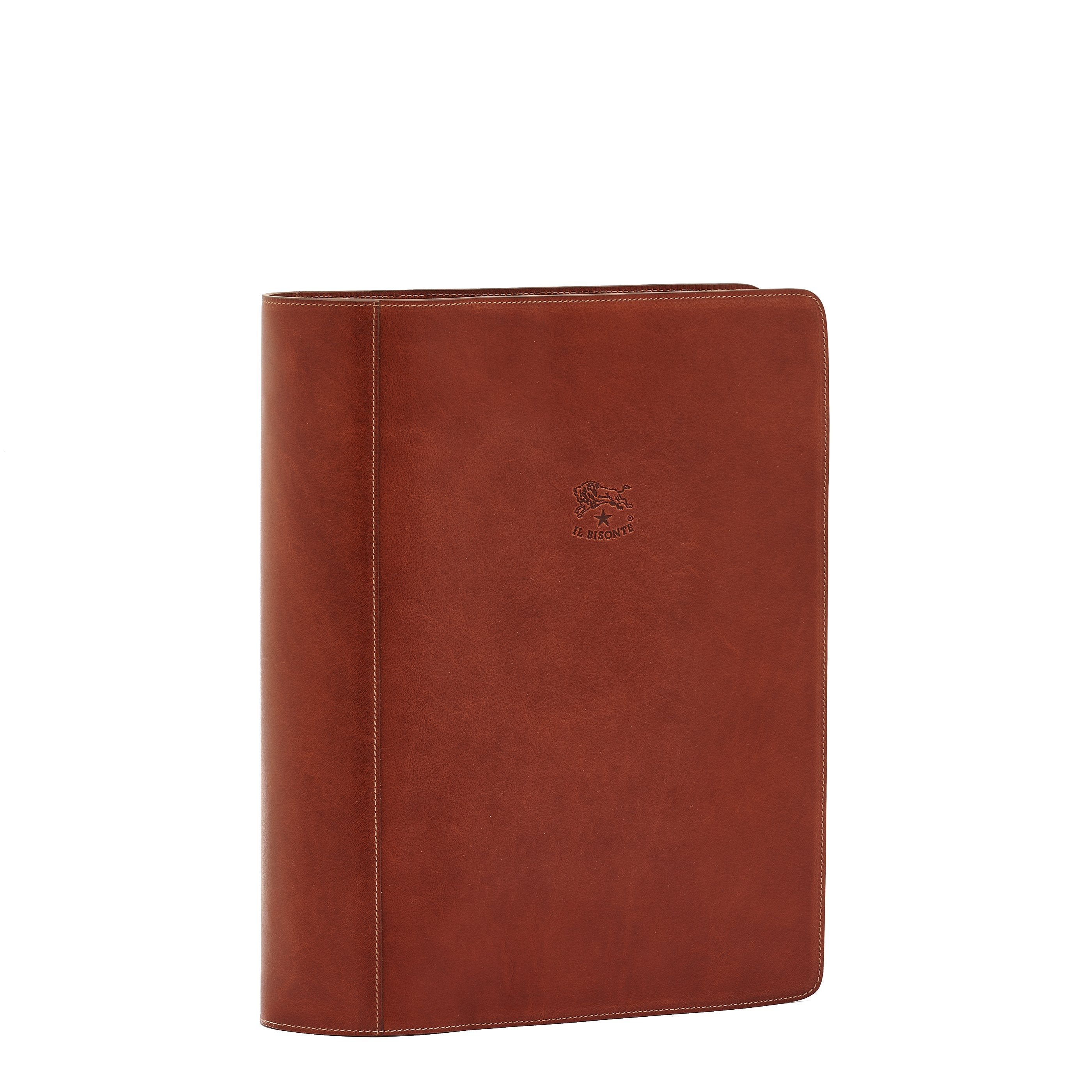 Il Bisonte Drehbuchmappe Leder seppia 3-Ringe