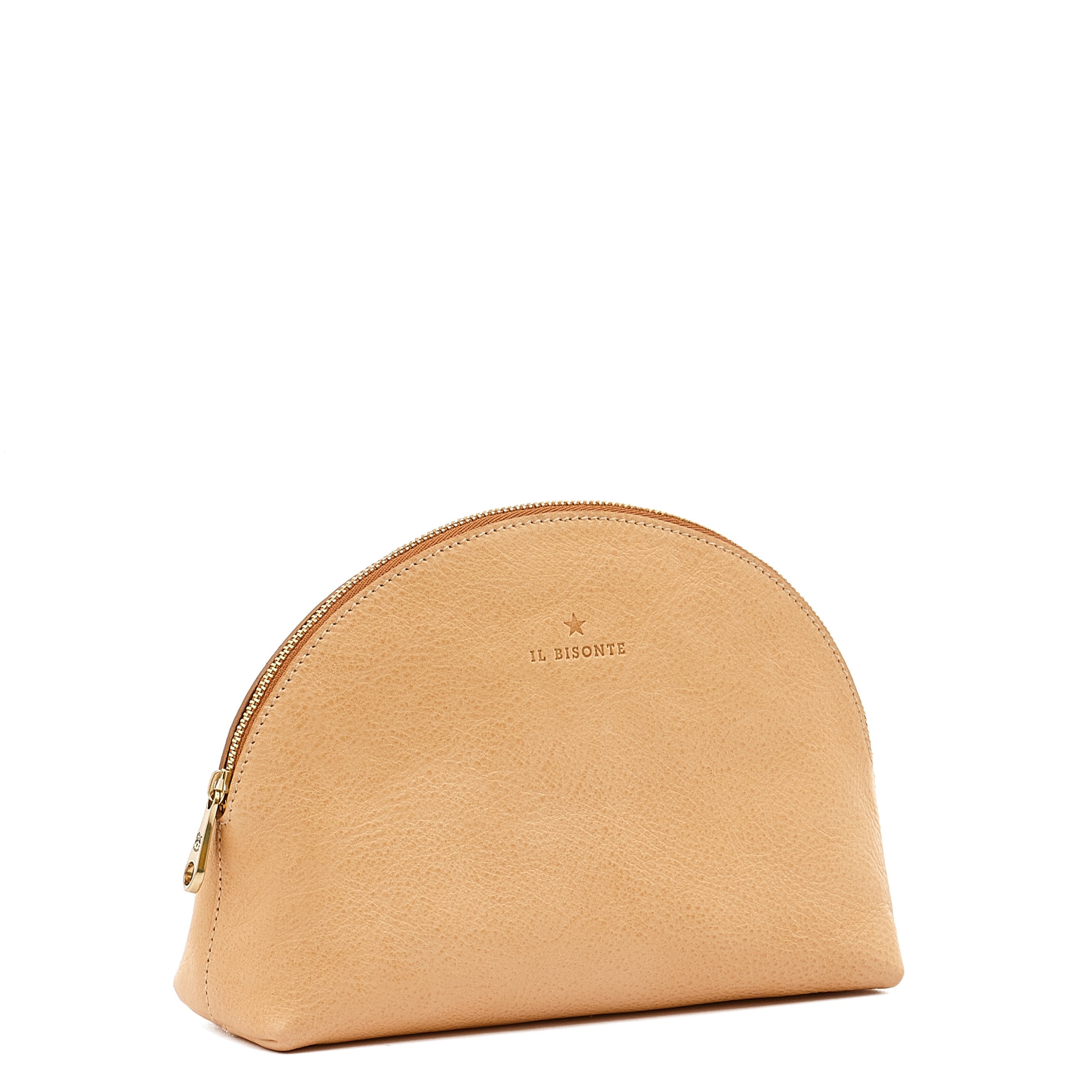 Il Bisonte Bigallo Pouch Natur Vollleder