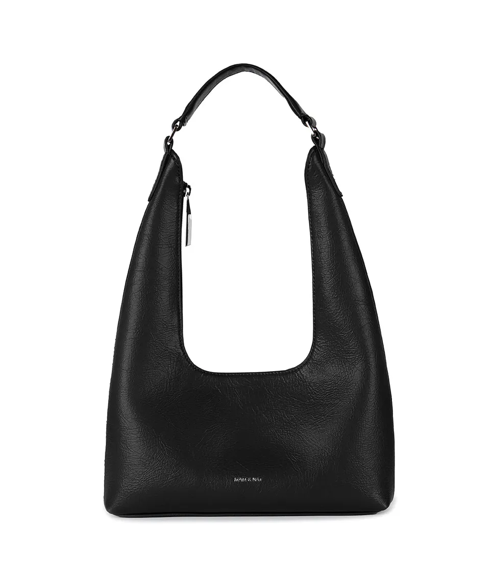 Matt & Nat Coco Schultertasche Hobo schwarz