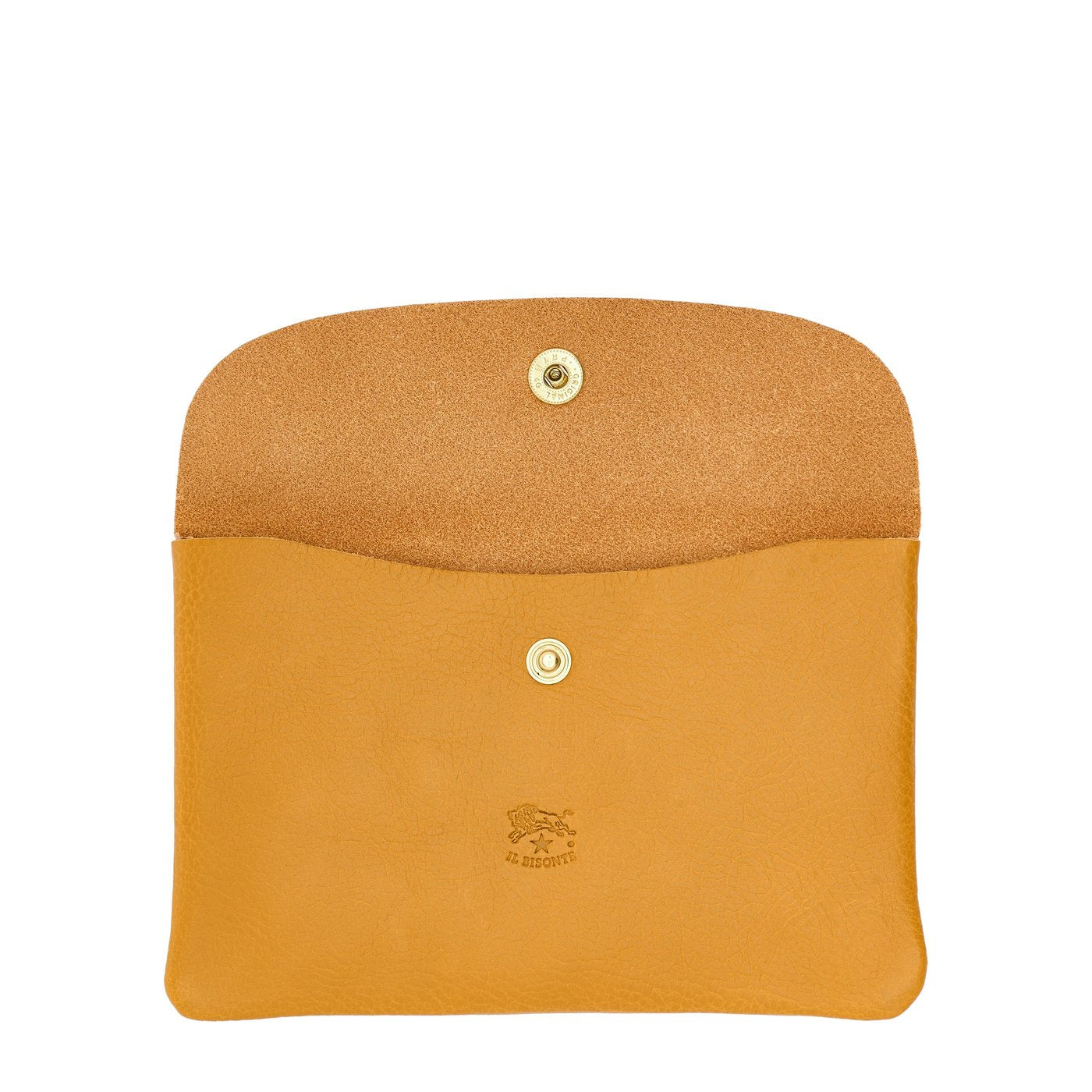 Il Bisonte Bustina Clutch Vollleder narciso-gelb