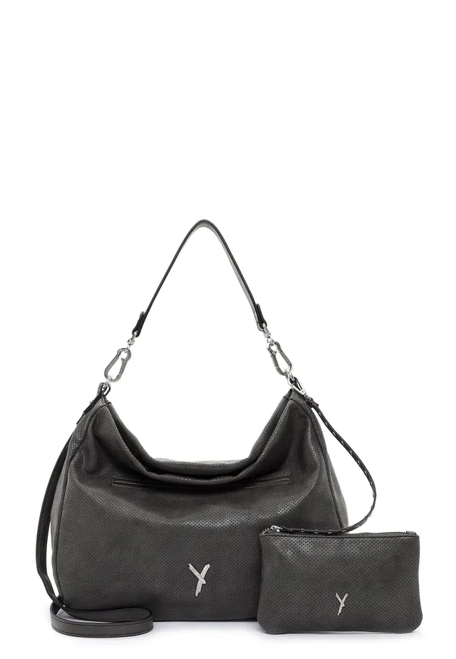SURI FREY Laley Hobo Bag Darkgrey Umhängetasche Set