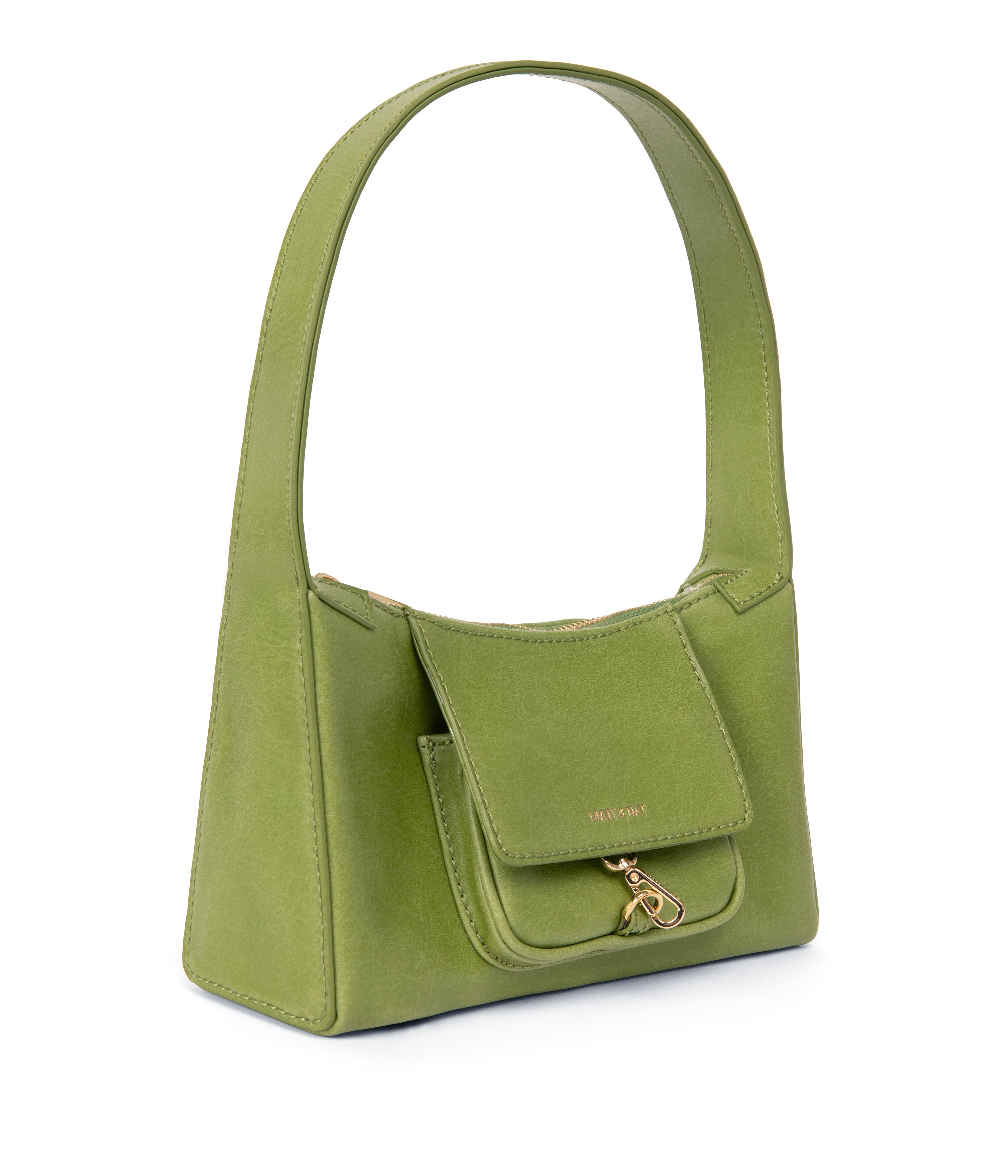 Matt & Nat Loti Vintage Schultertasche Schwarz vegan