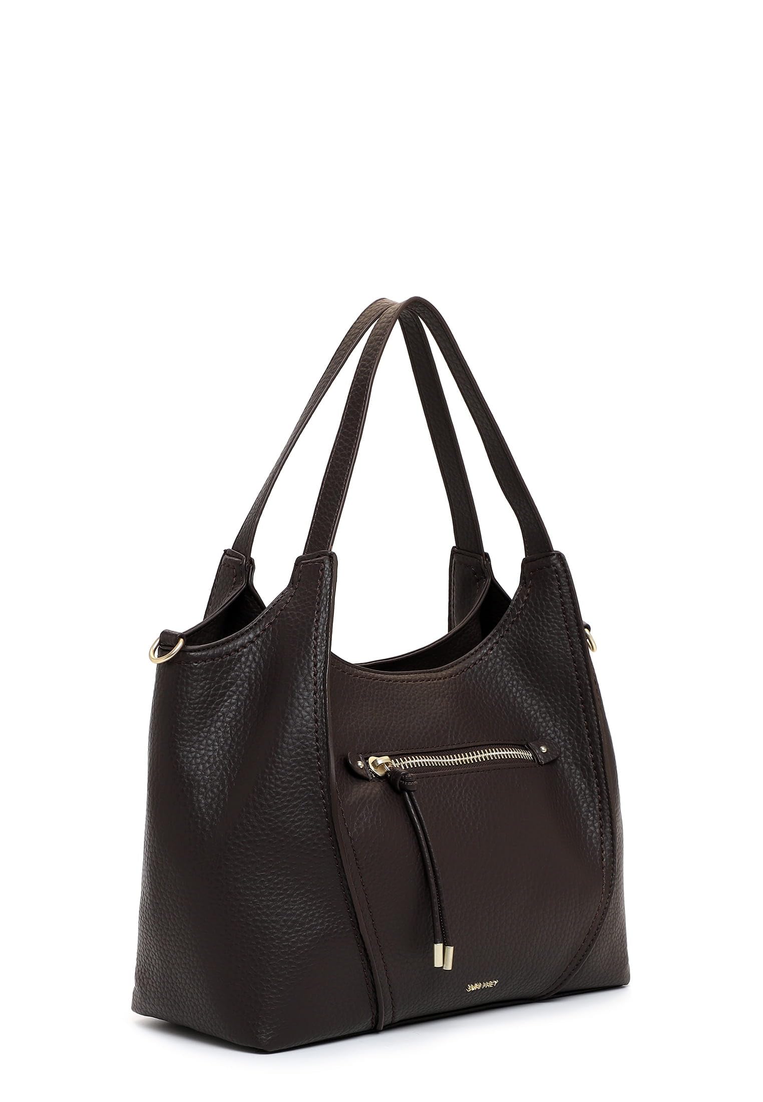 SURI FREY SFY Soey 17355 Shopper Braun mit Reissverschluss