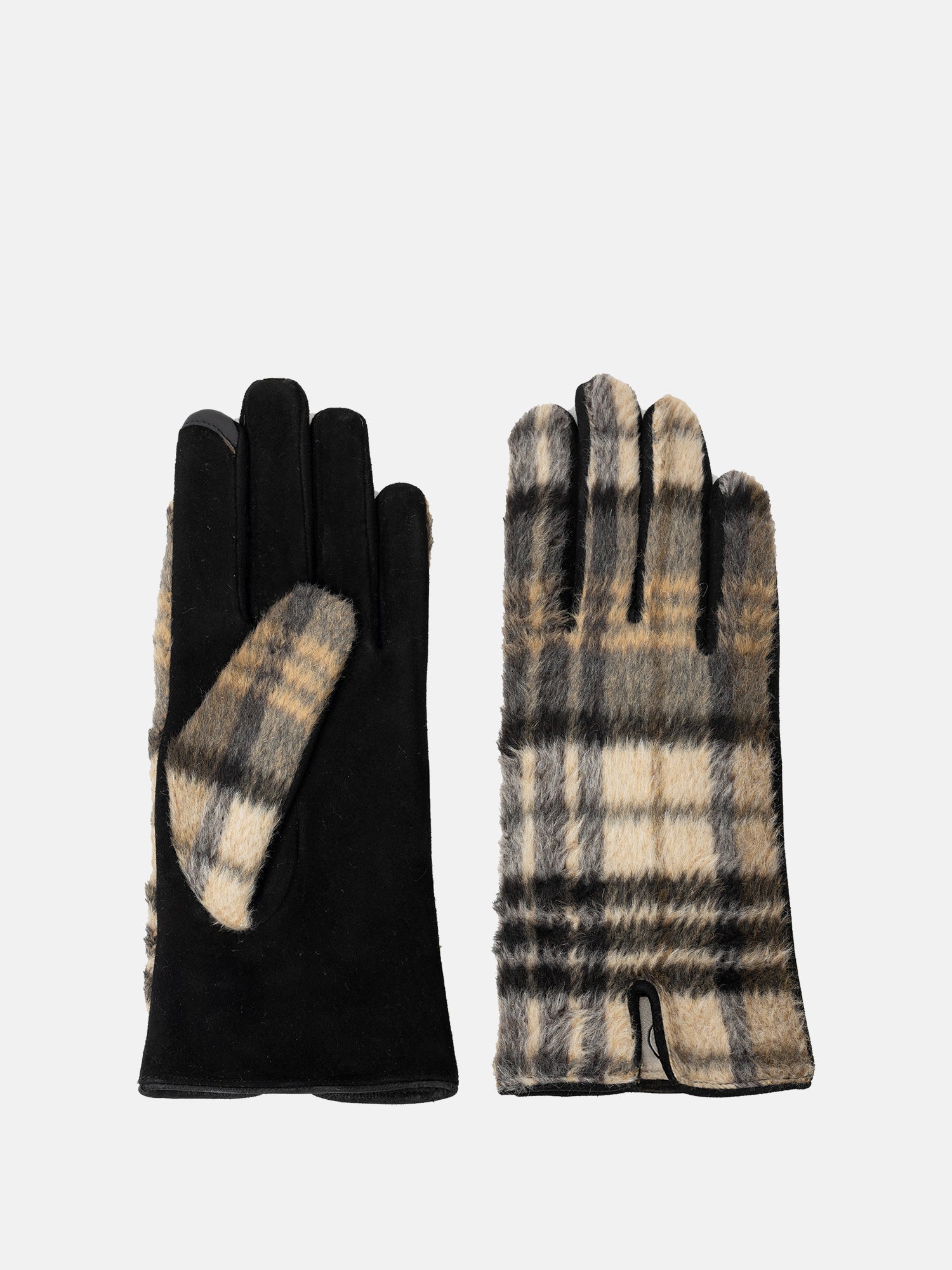 RE:DESIGNED Keira 6471 Lederhandschuhe Schwarz Touch