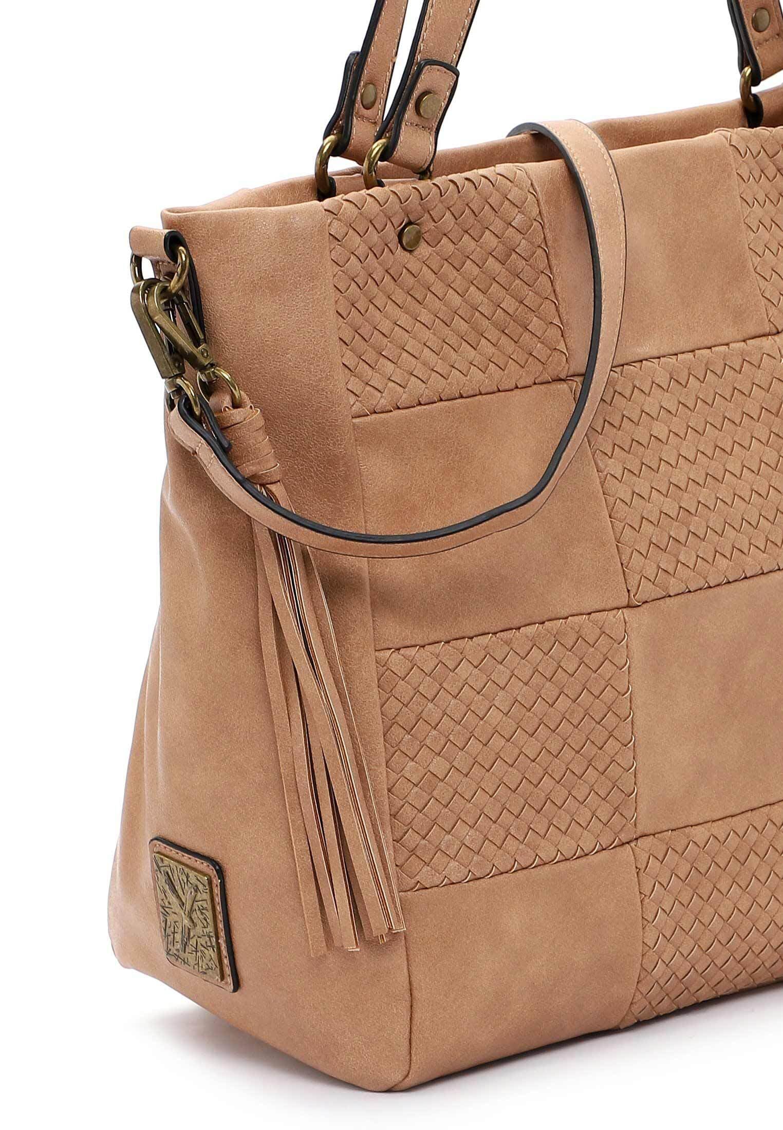 SURI FREY Bly Shopper Umhängetasche Sand