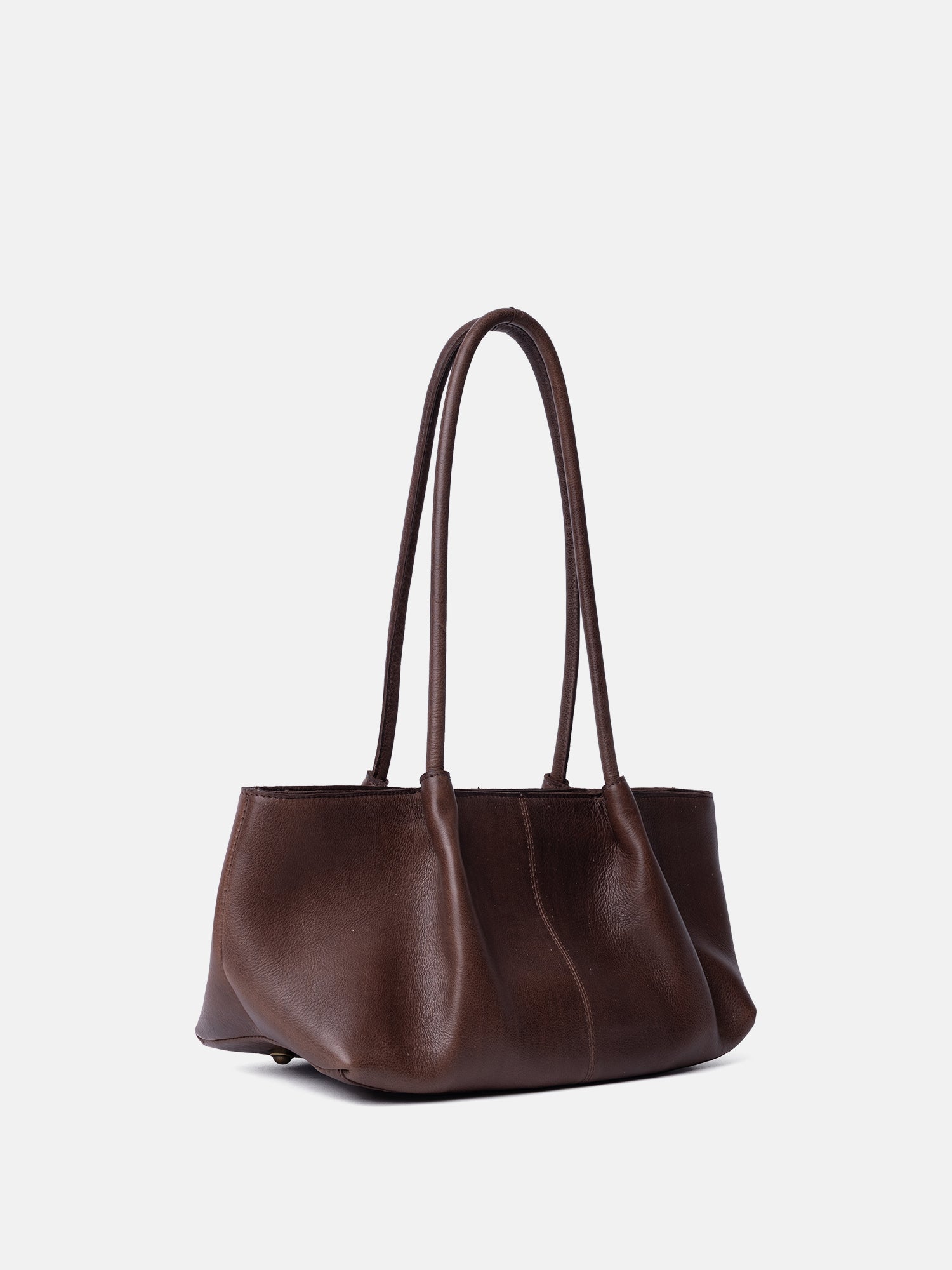 RE:DESIGNED Sille Handtasche Woodsmoke Vollleder
