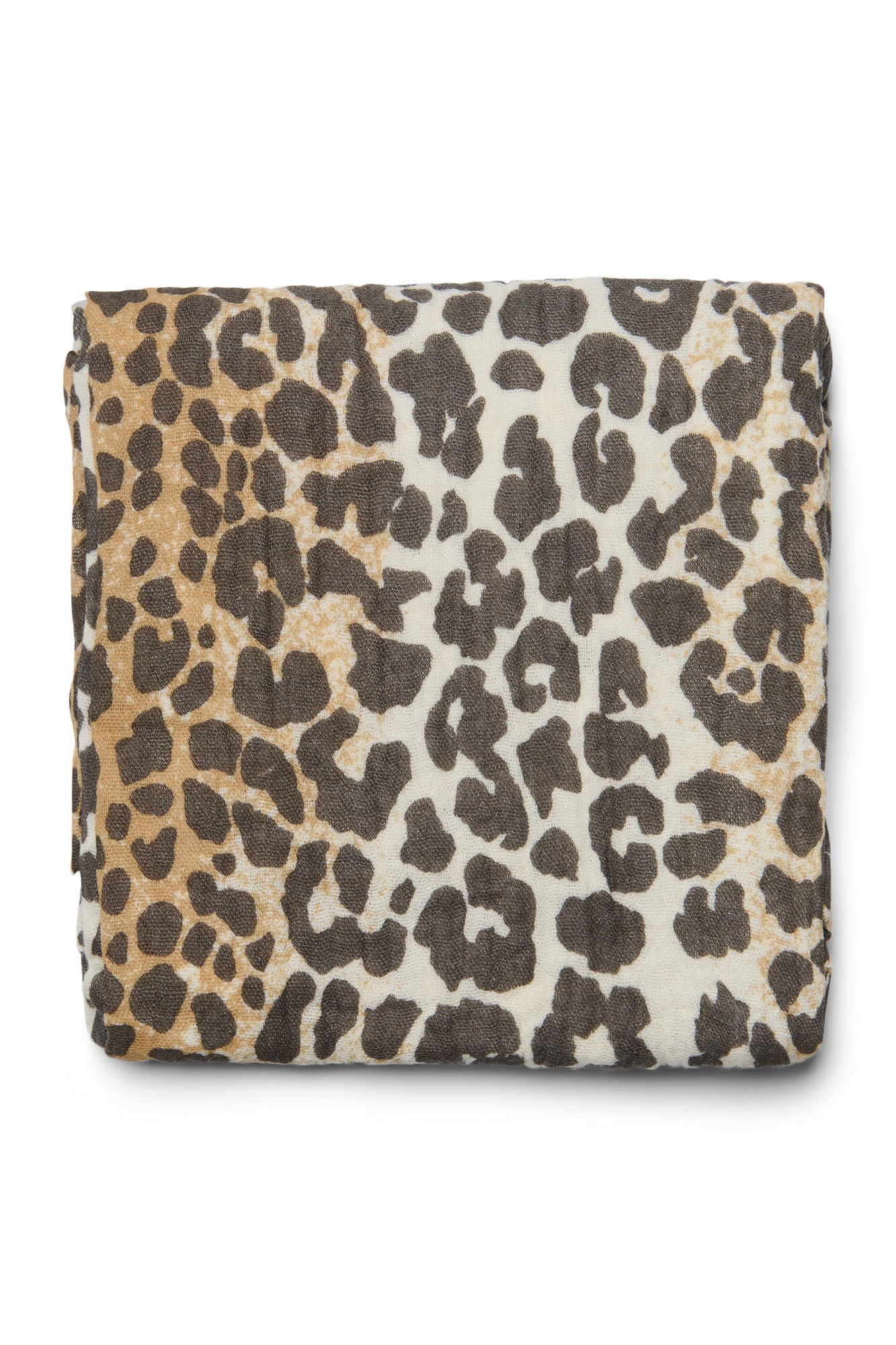 Studio Noos Swaddle Medium Pucktuch Leopard grau