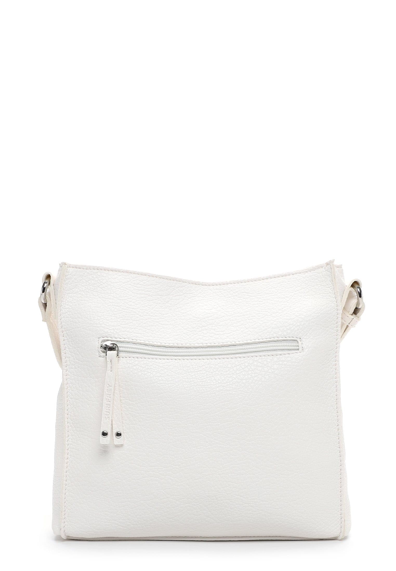SURI FREY Franzy Crossover Umhängetasche Weiß 24cm