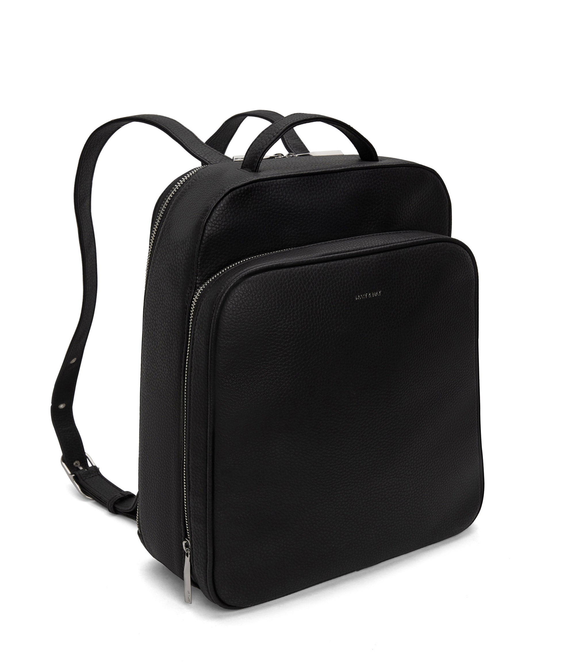Matt & Nat Purity Nava Rucksack Schwarz Laptop 12 Zoll