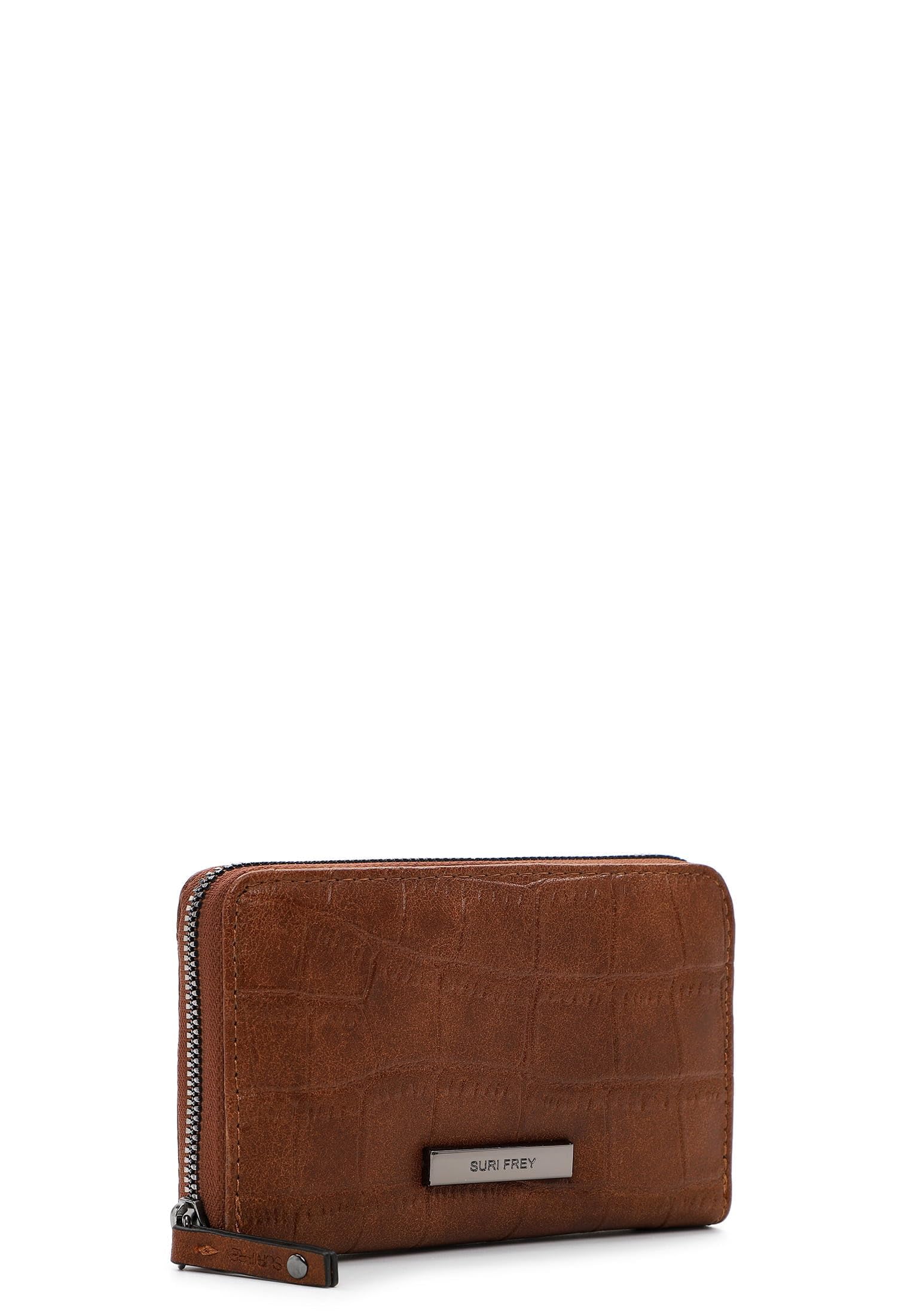SURI FREY SFY Hadley Zip Around Wallet Geldbörse Cognac