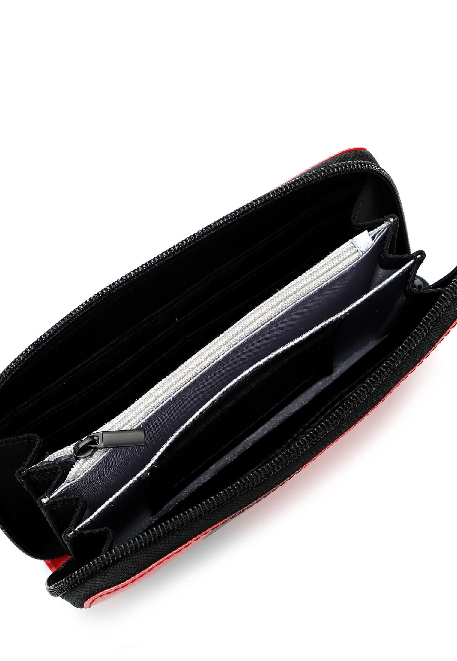 SURI FREY Jessey-Plane Zip Geldbörse Red 19,5cm