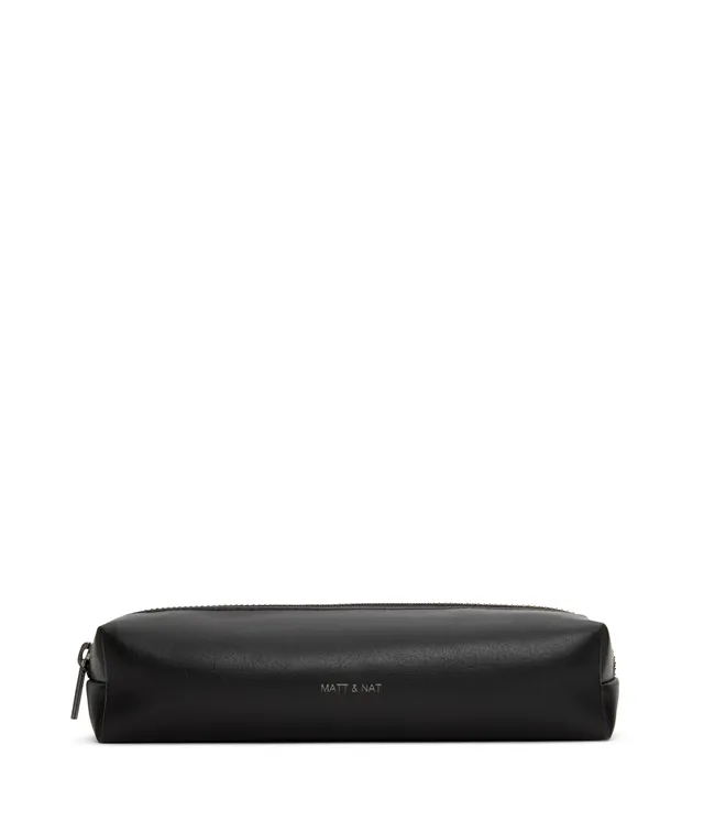 Matt & Nat Teckel Vintage Federmappe Schwarz vegan