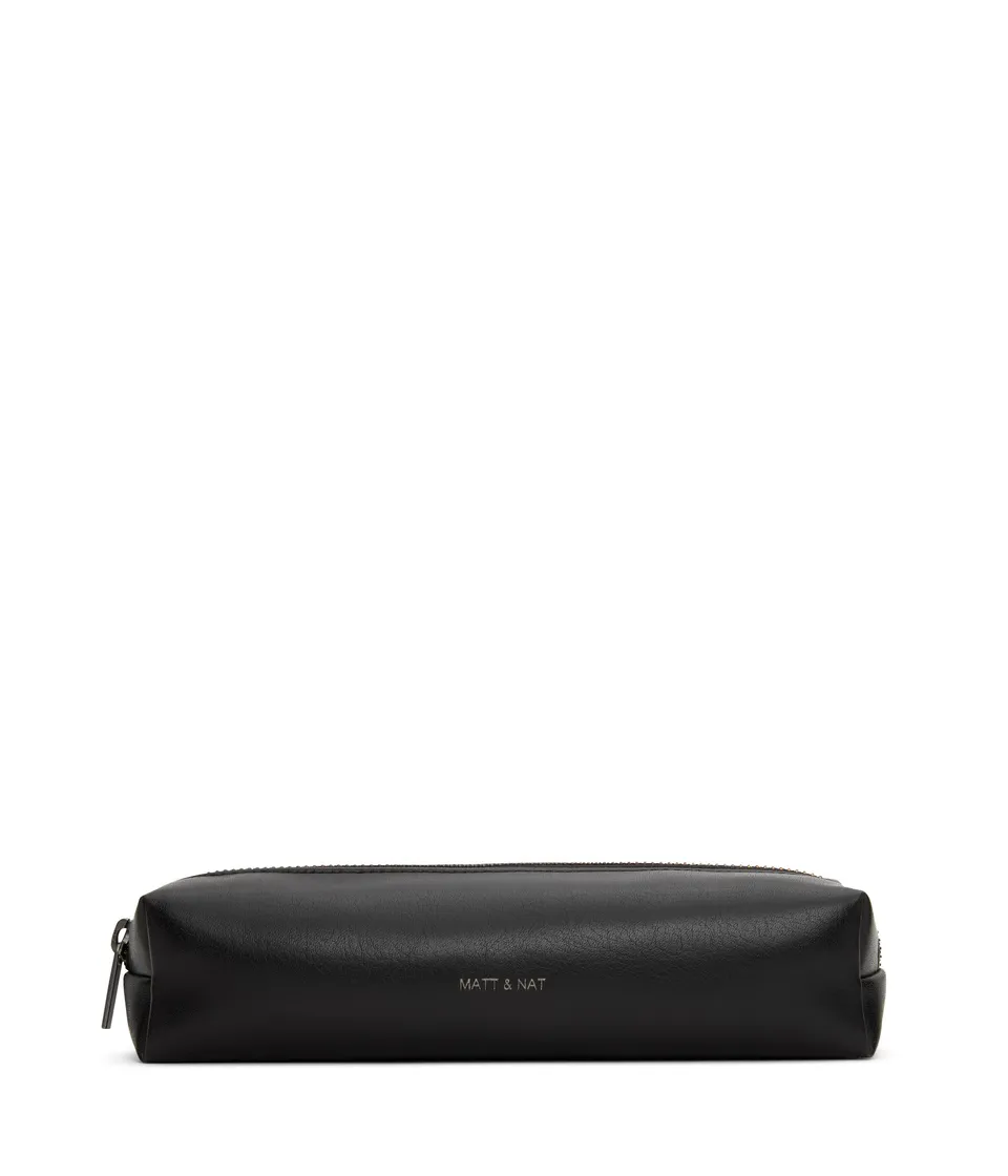 Matt & Nat Teckel Vintage Federmappe Schwarz vegan