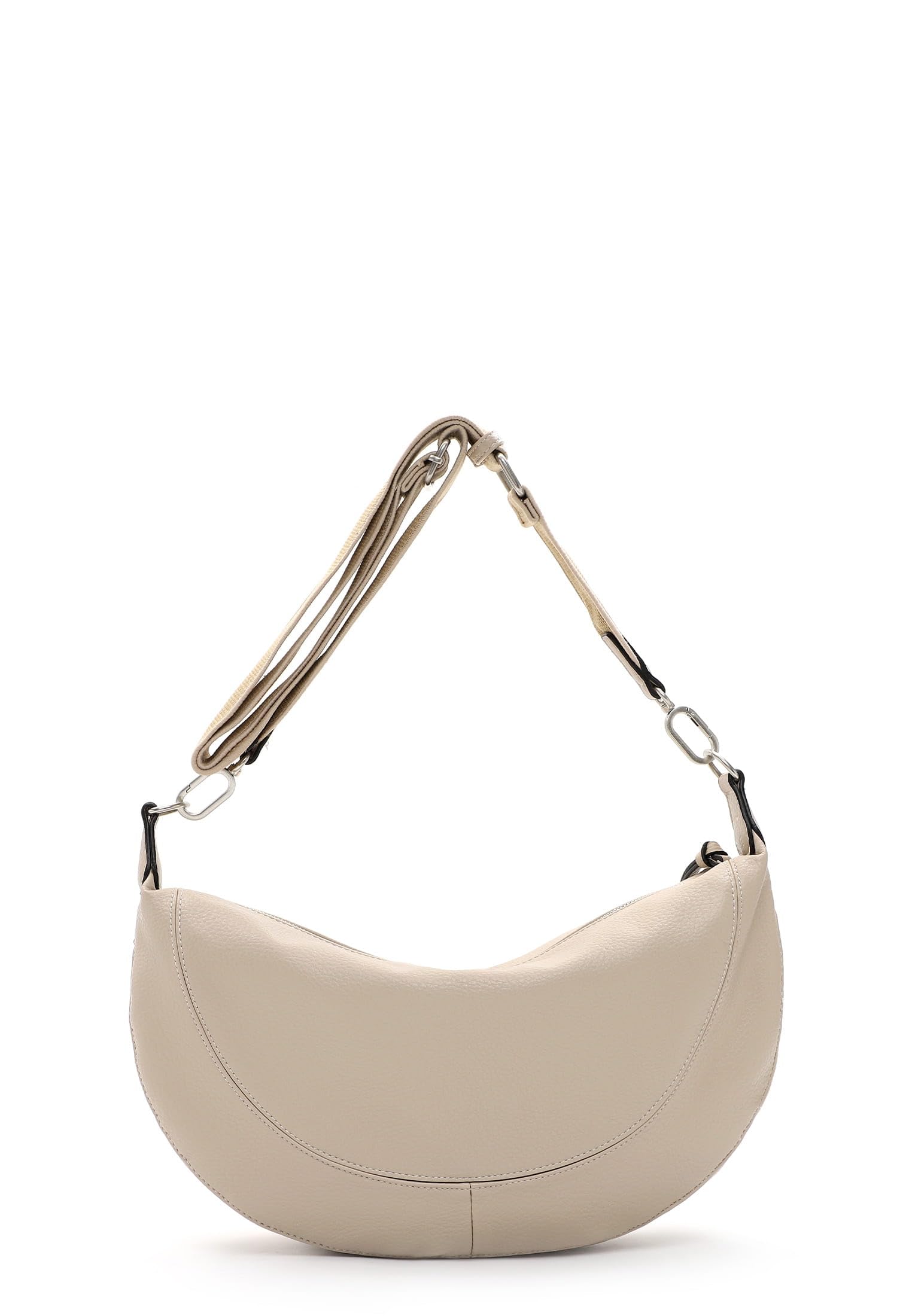 SURI FREY Kimberly Crossbody Umhängetasche Beige Breitgurt