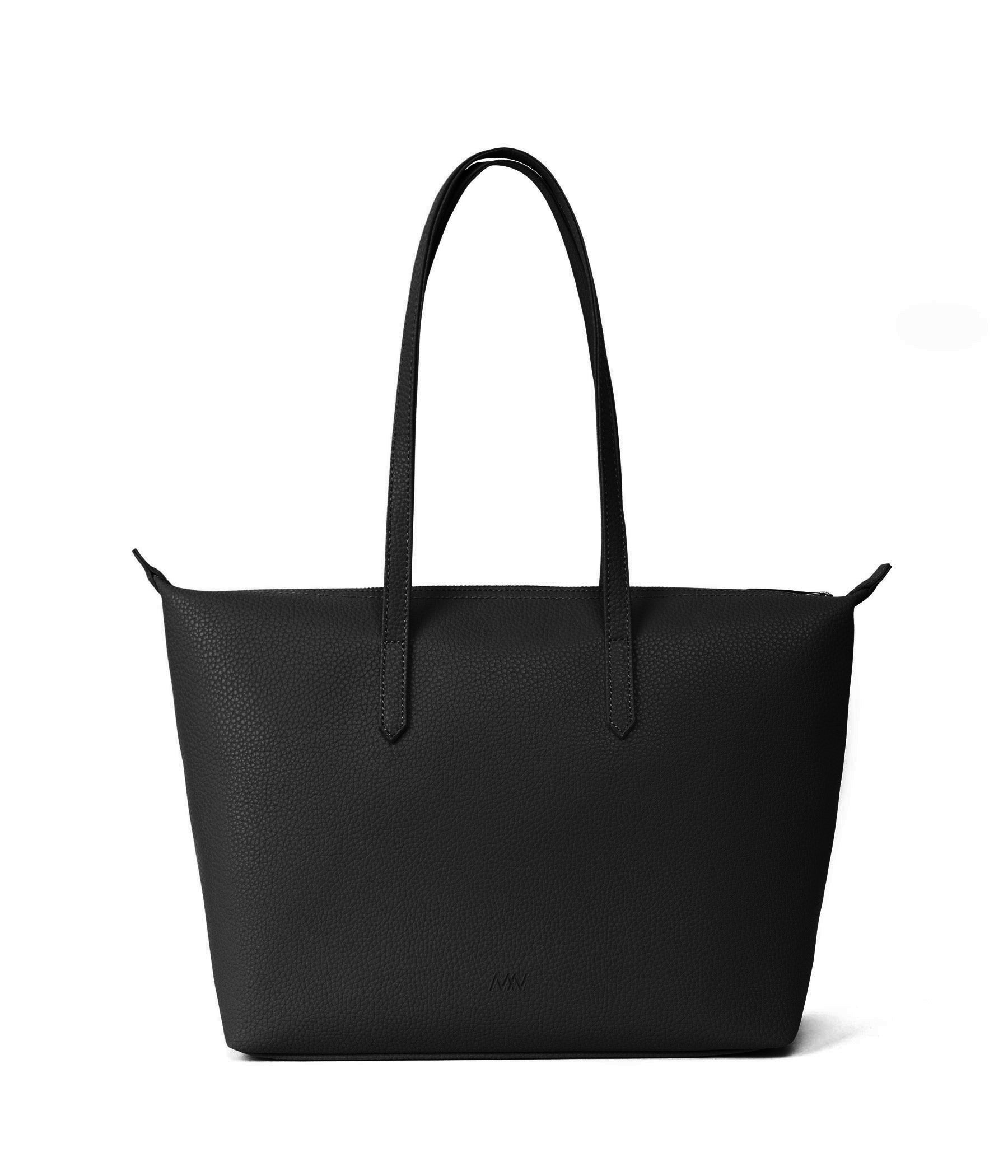 Matt & Nat Purity ABBI Shopper Schwarz Reissverschluss