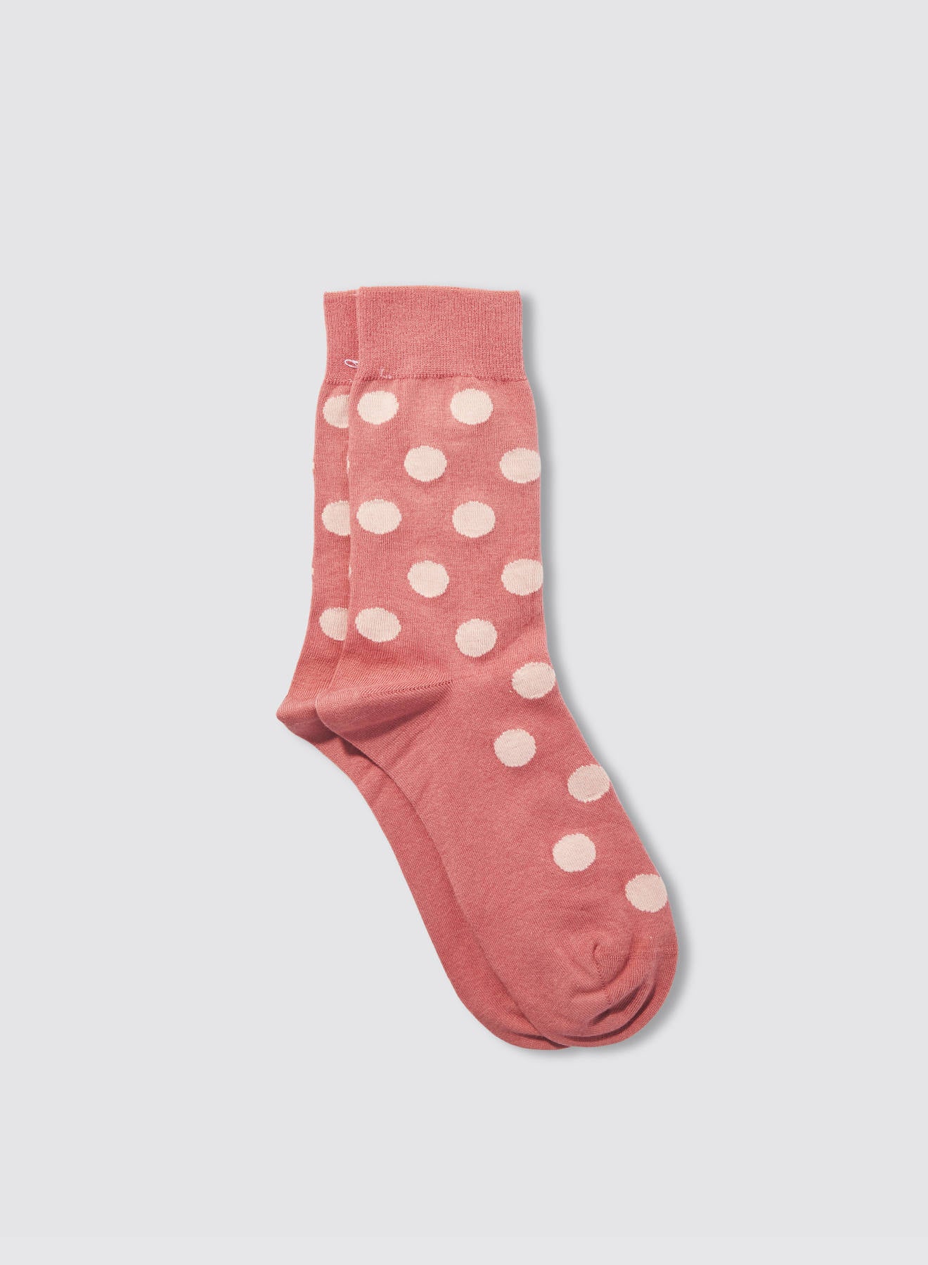 Maria la Rosa Dotty Socken Bordeaux Punkte Baumwolle