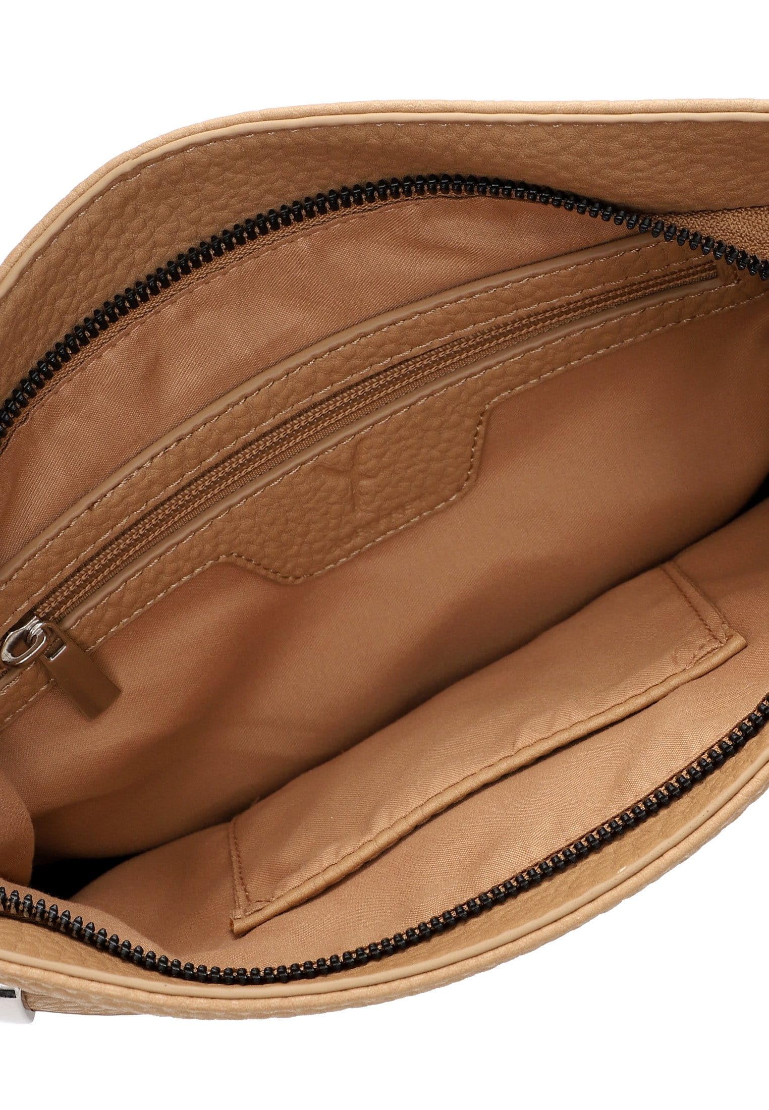 SURI FREY Leony Crossover Bag Umhängetasche sand 26cm