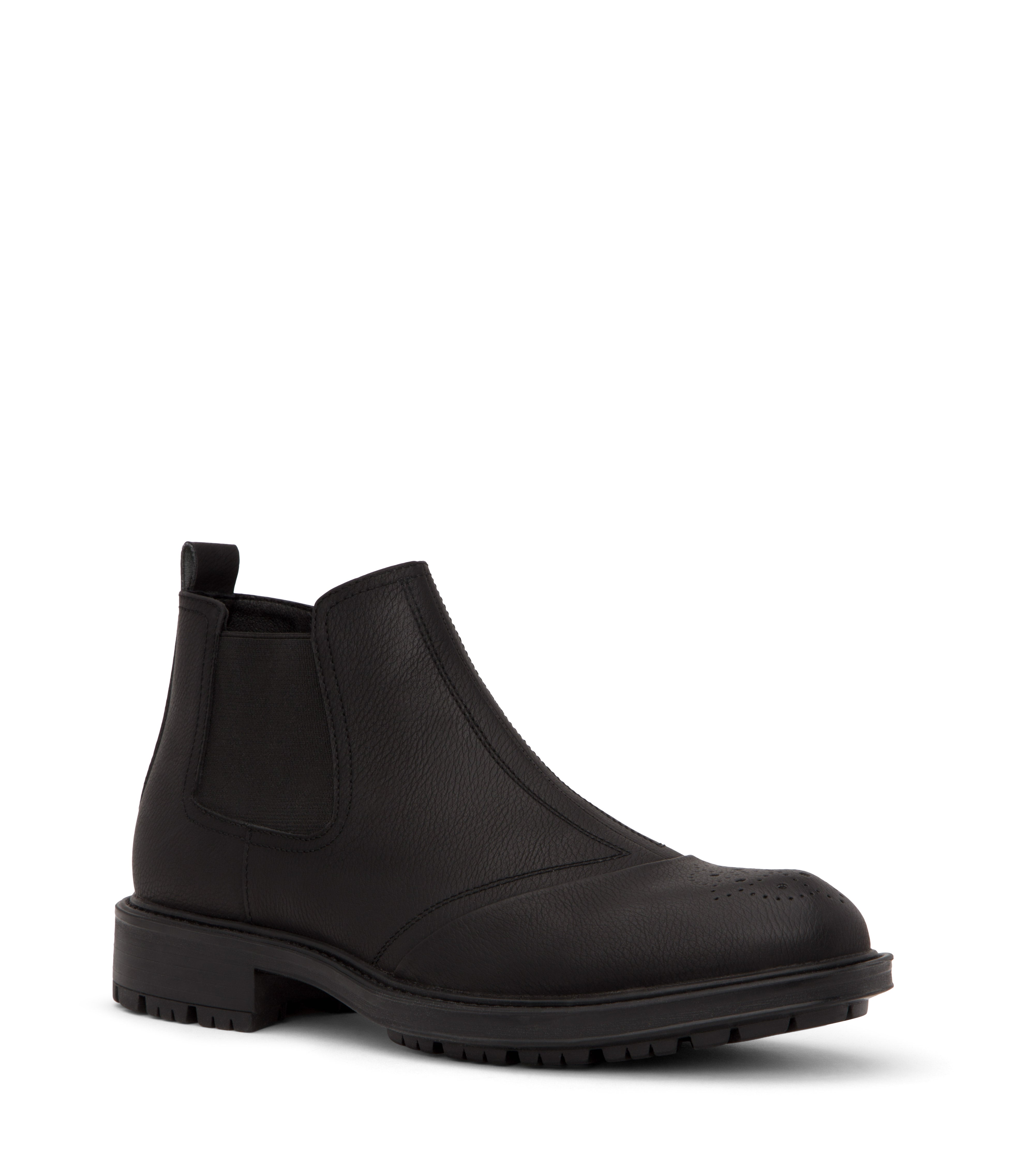 Matt & Nat Leo Herren Boots Schwarz vegan