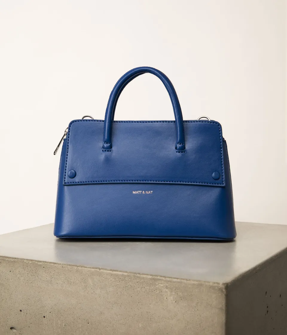 Matt & Nat Silva SM Satchel Schwarz Apfel vegan