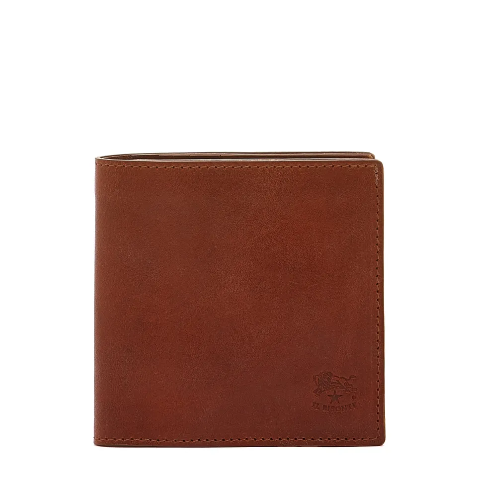 Il Bisonte Galileo Geldbörse Seppia Herren Vintage