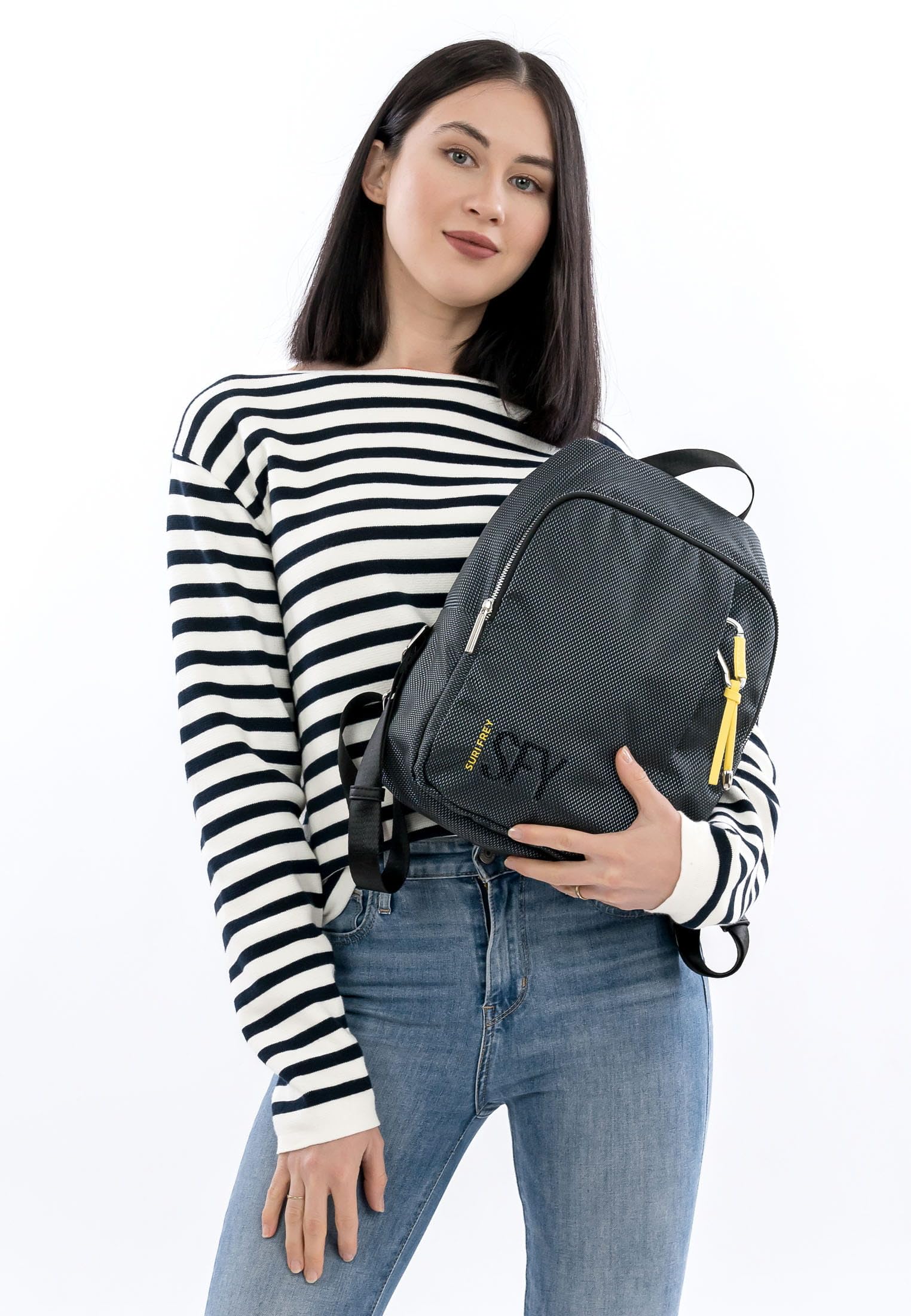 SURI FREY Suri Sports Marry Backpack Rucksack Schwarz 26 cm
