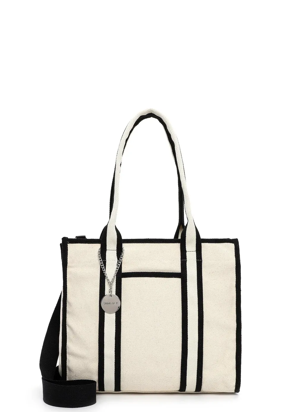 SURI FREY Bethany Cityshopper M Shopper Schwarz Canvas