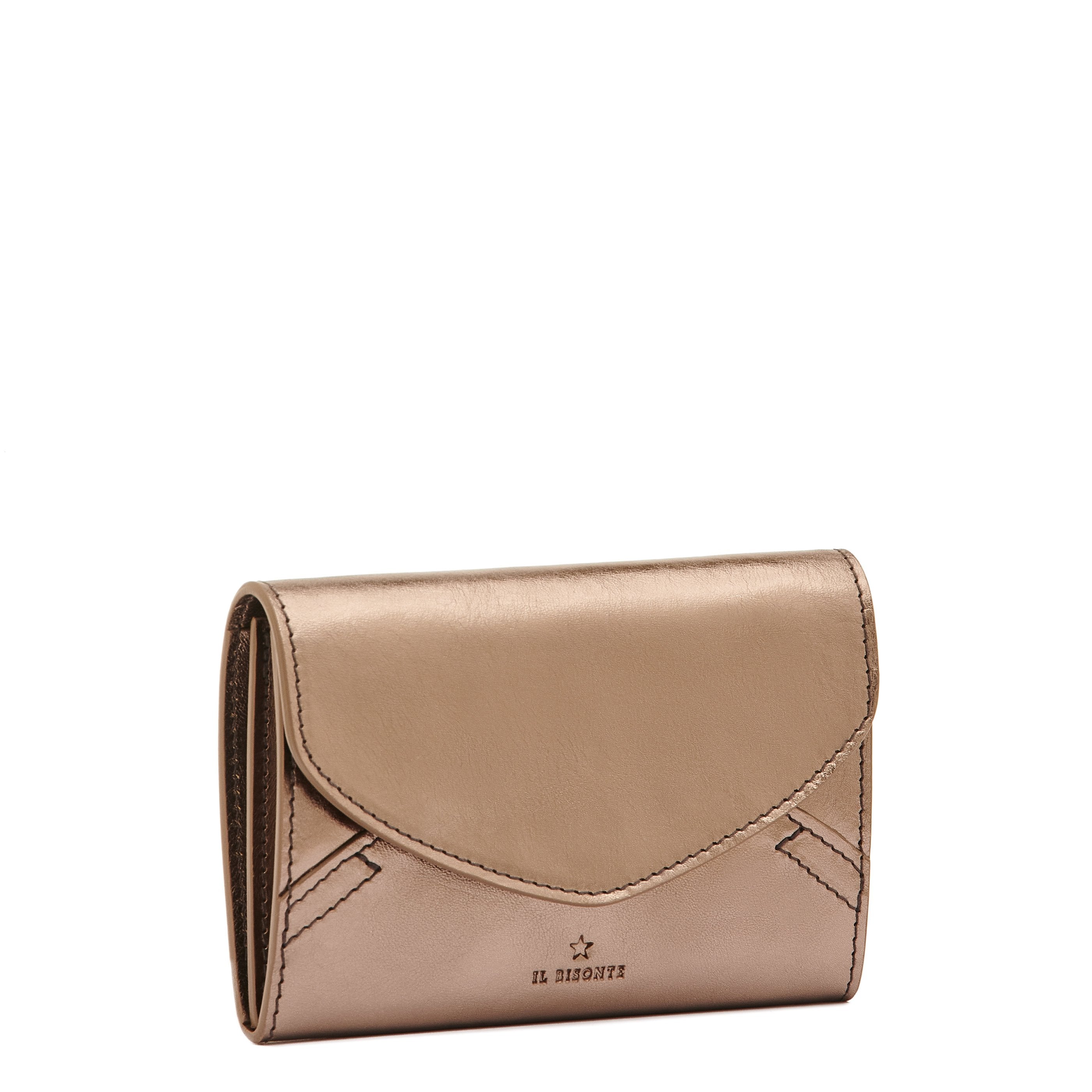 Il Bisonte Esperia Portemonnaie Leder bronze