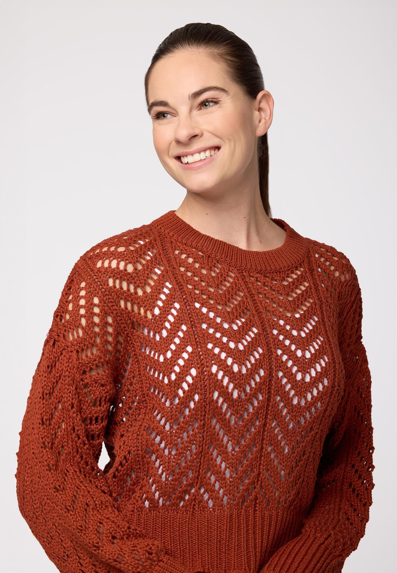 SURI FREY SFY Freyday SFW10055 Pullover XS Ajourstrick