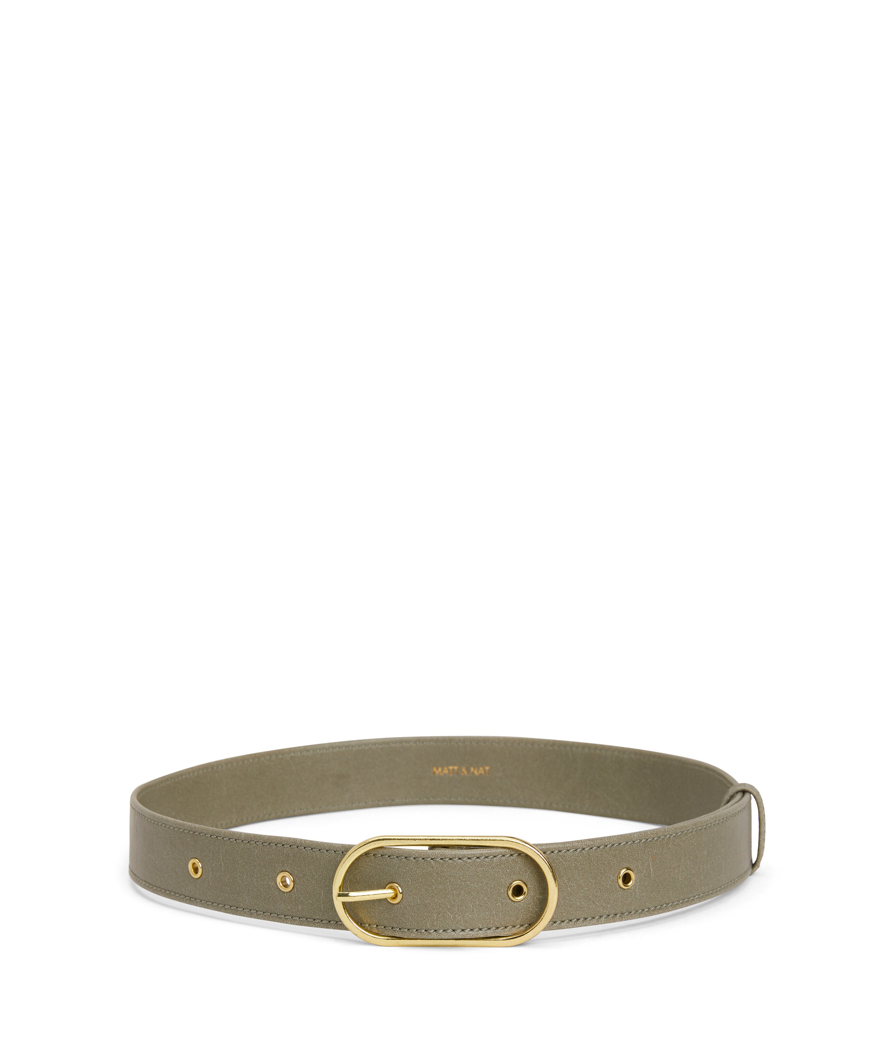 Matt & Nat NEIL Gürtel schwarz vegan 3 cm