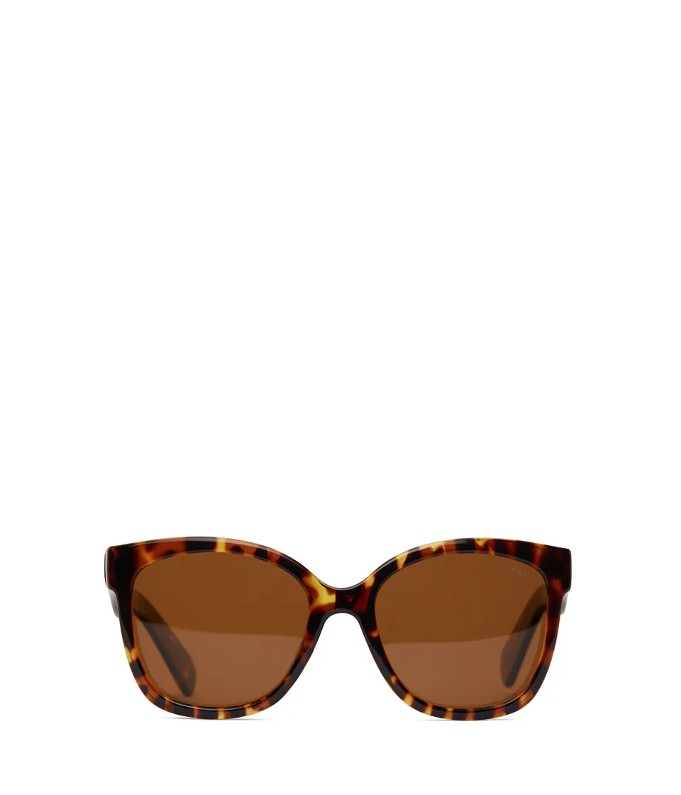Matt & Nat Clea Wayfarer Sonnenbrille Braun polarisiert
