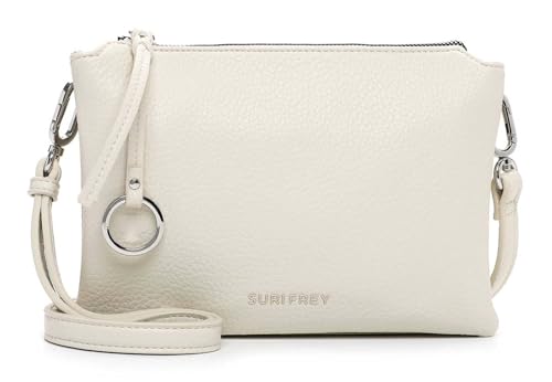 SURI FREY Debby Umhängetasche Ecru 23 cm mit Reißverschluss