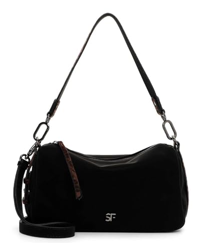 SURI FREY SFY Sammy Handbag Umhängetasche Schwarz Zipper