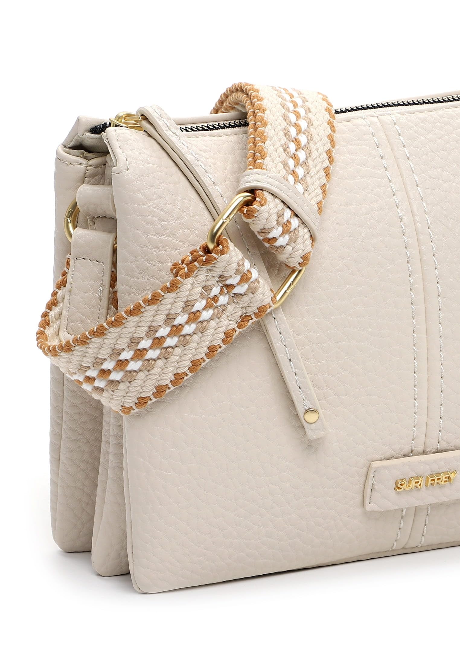 SURI FREY SFY Gray 17140 Umhängetasche Beige Uni