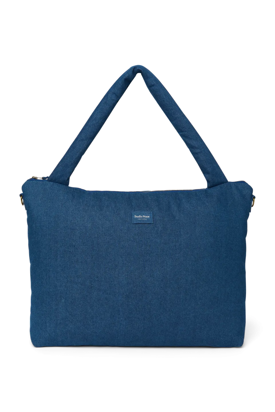 Studio Noos Denim Wickeltasche Dunkelblau Jeansstoff Flaschenfach