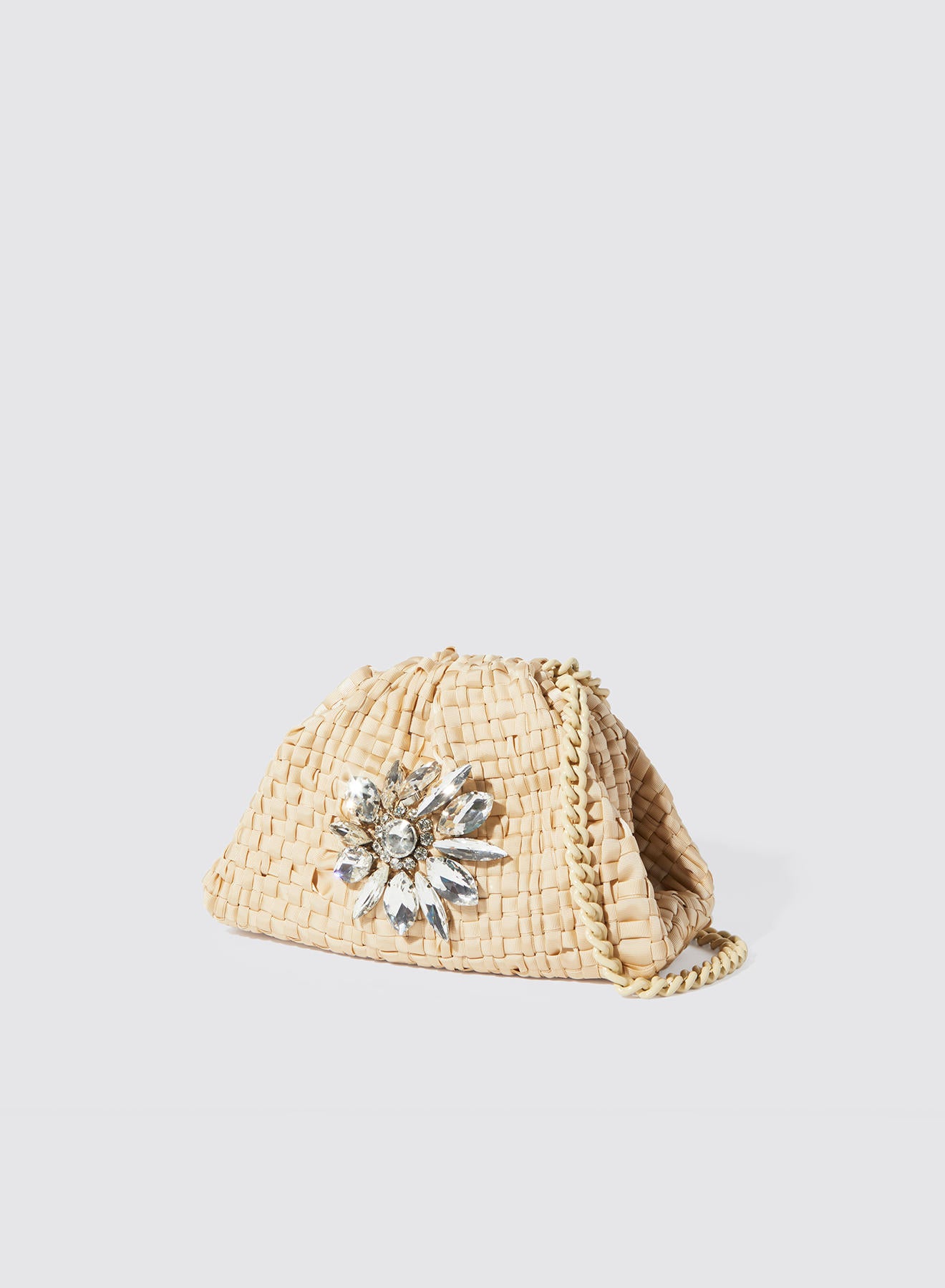 Maria la Rosa Lilia Mini Bag Fango