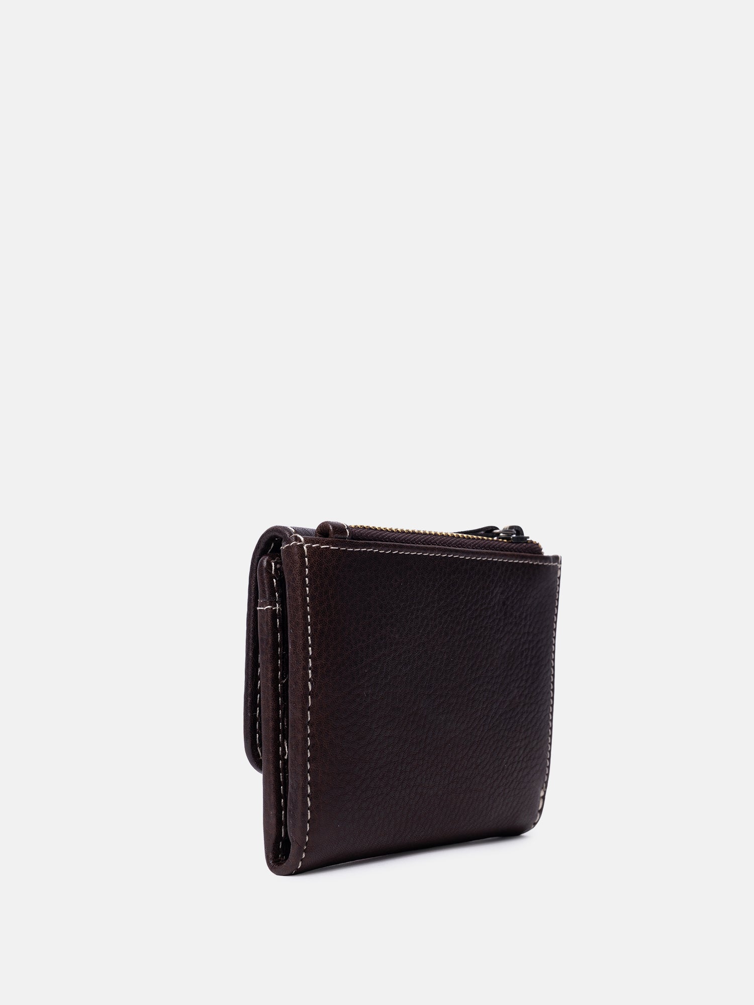 RE:DESIGNED Saya 6657 Geldbörse Dark Brown Leder