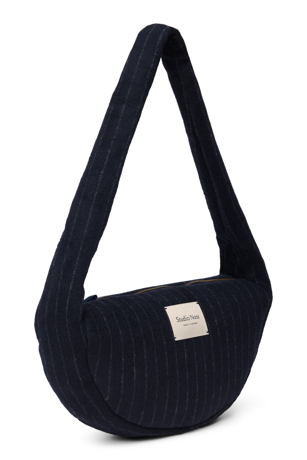Studio Noos Flannel Chalkstripe Mini Cross Body Bag Dunkelblau